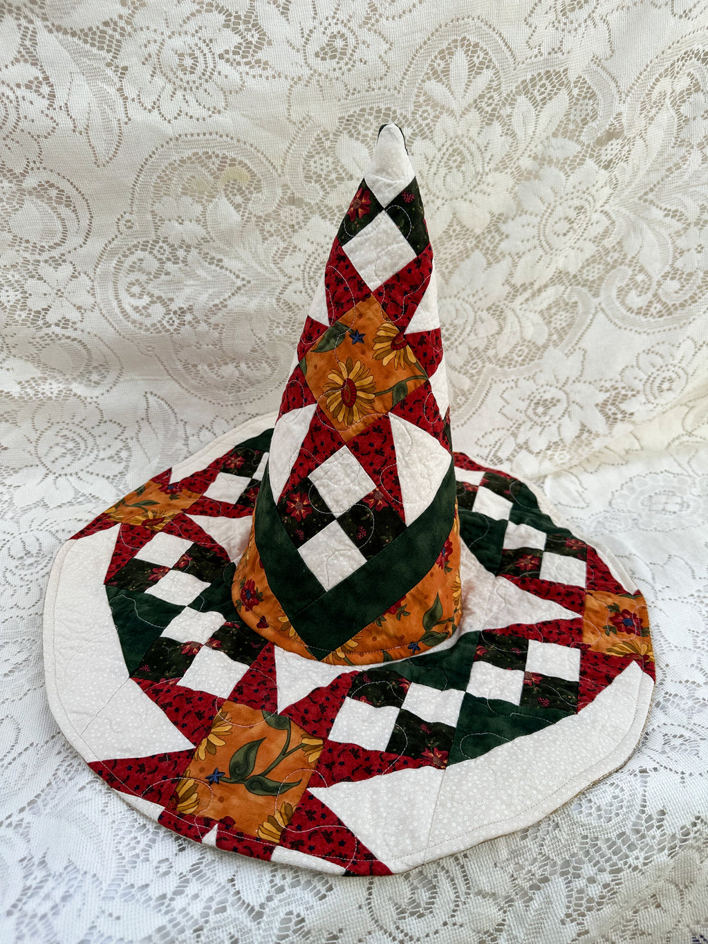 Quilted Witch Hat