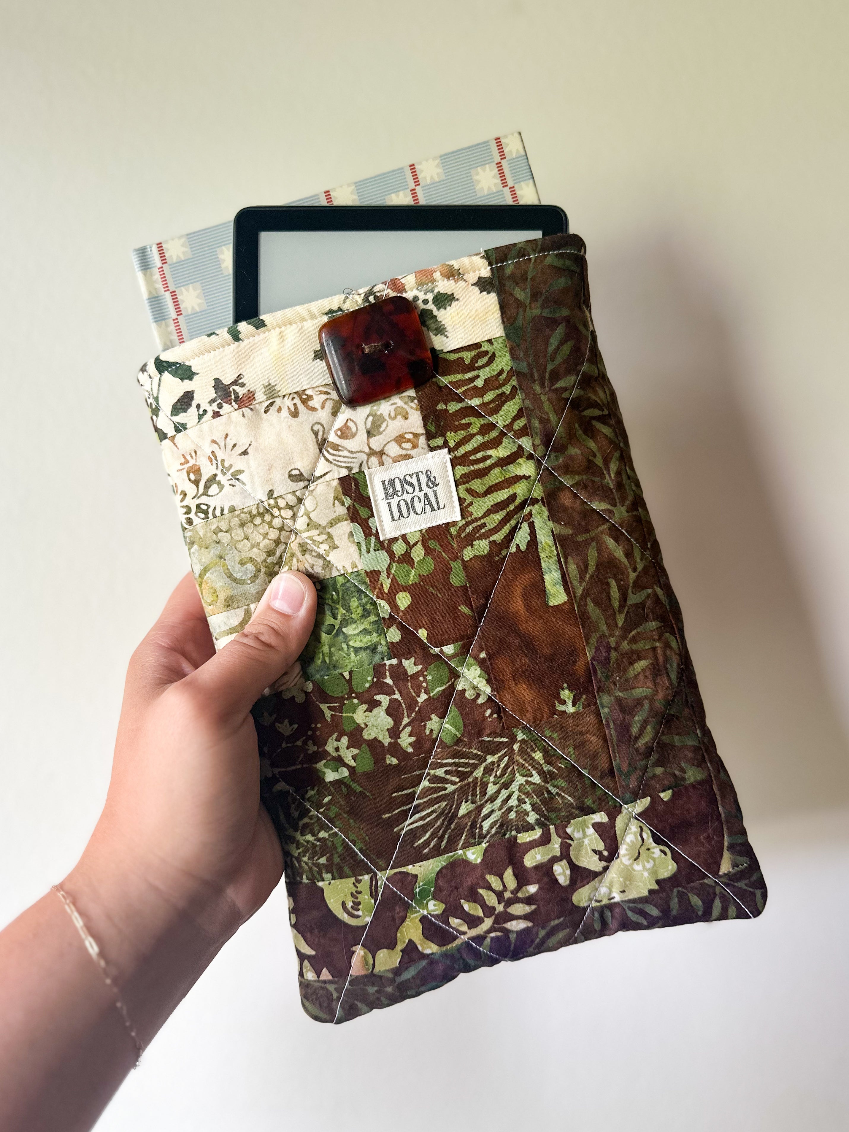 Quilted Book Sleeve