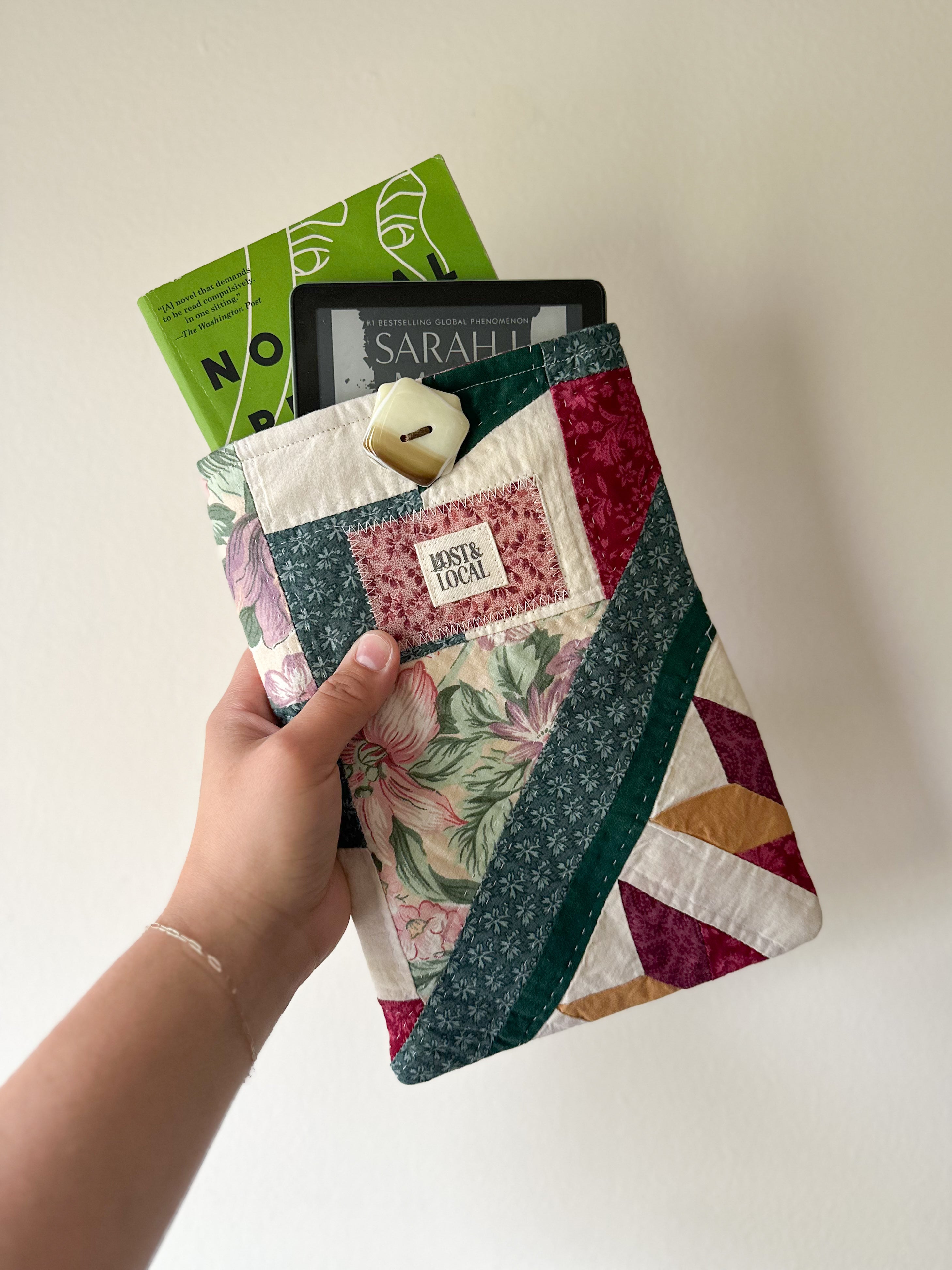 Quilted Book Sleeve