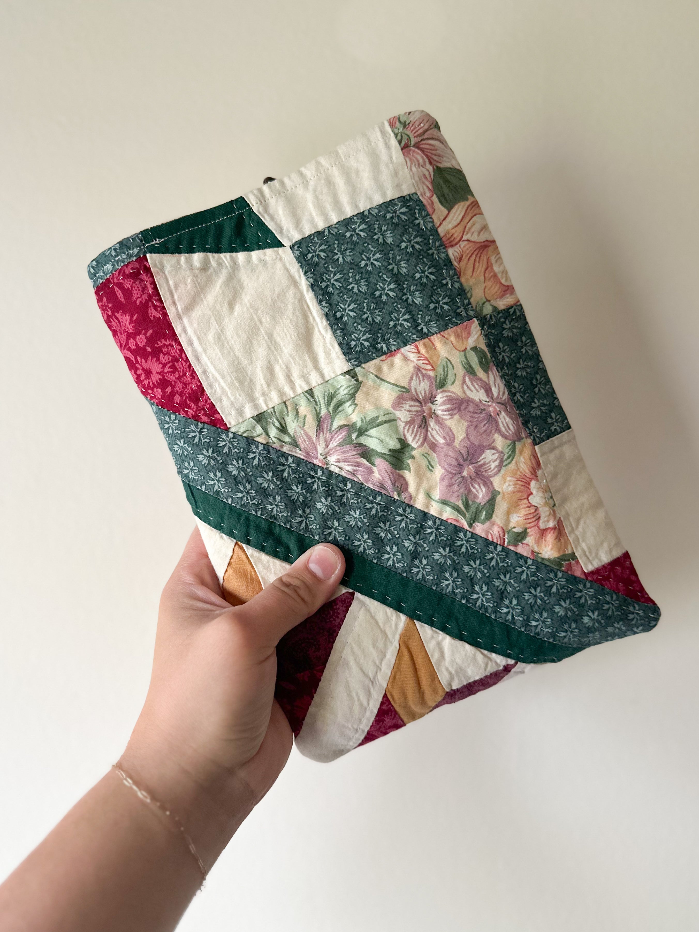 Quilted Book Sleeve
