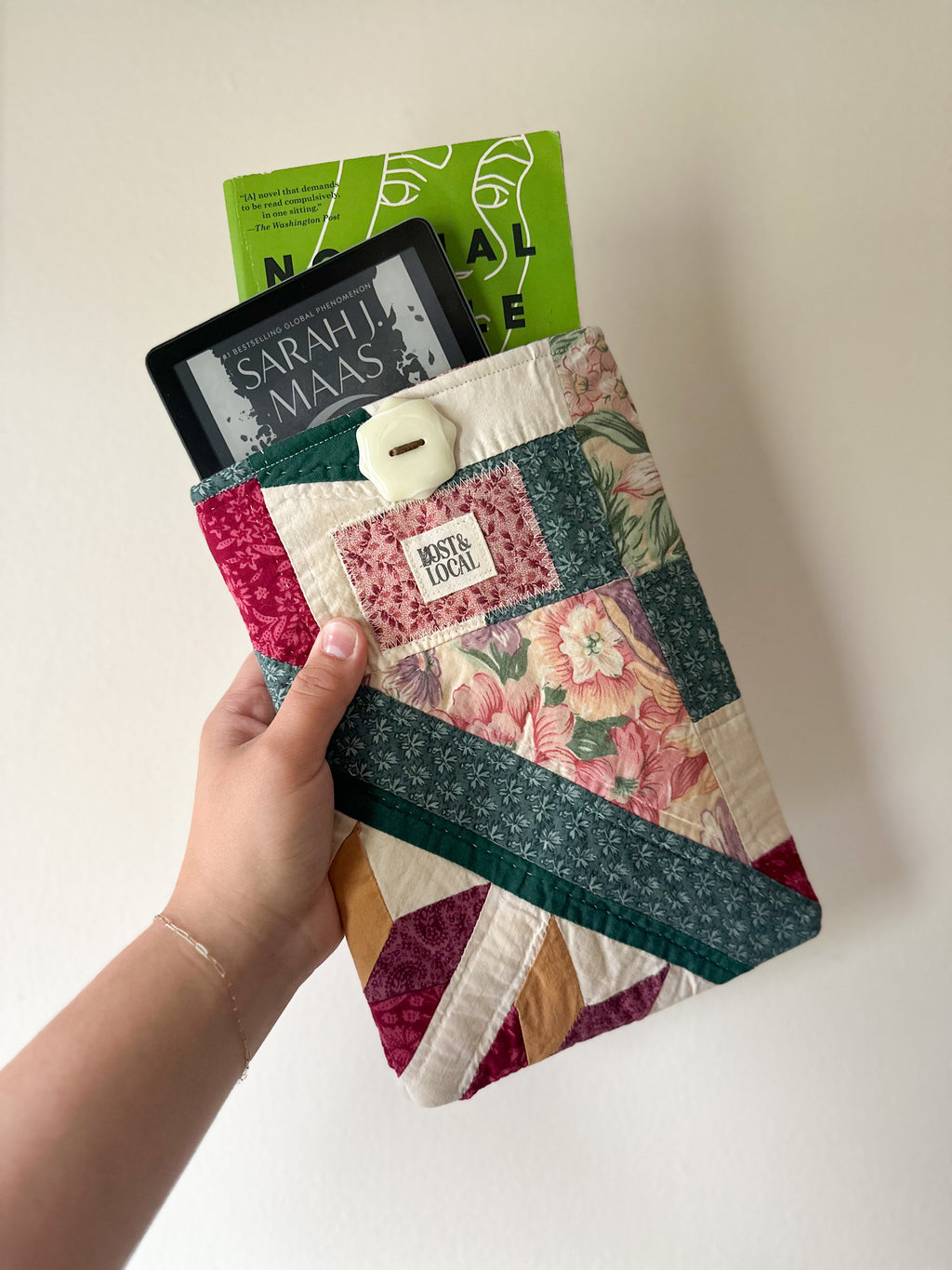 Quilted Book Sleeve
