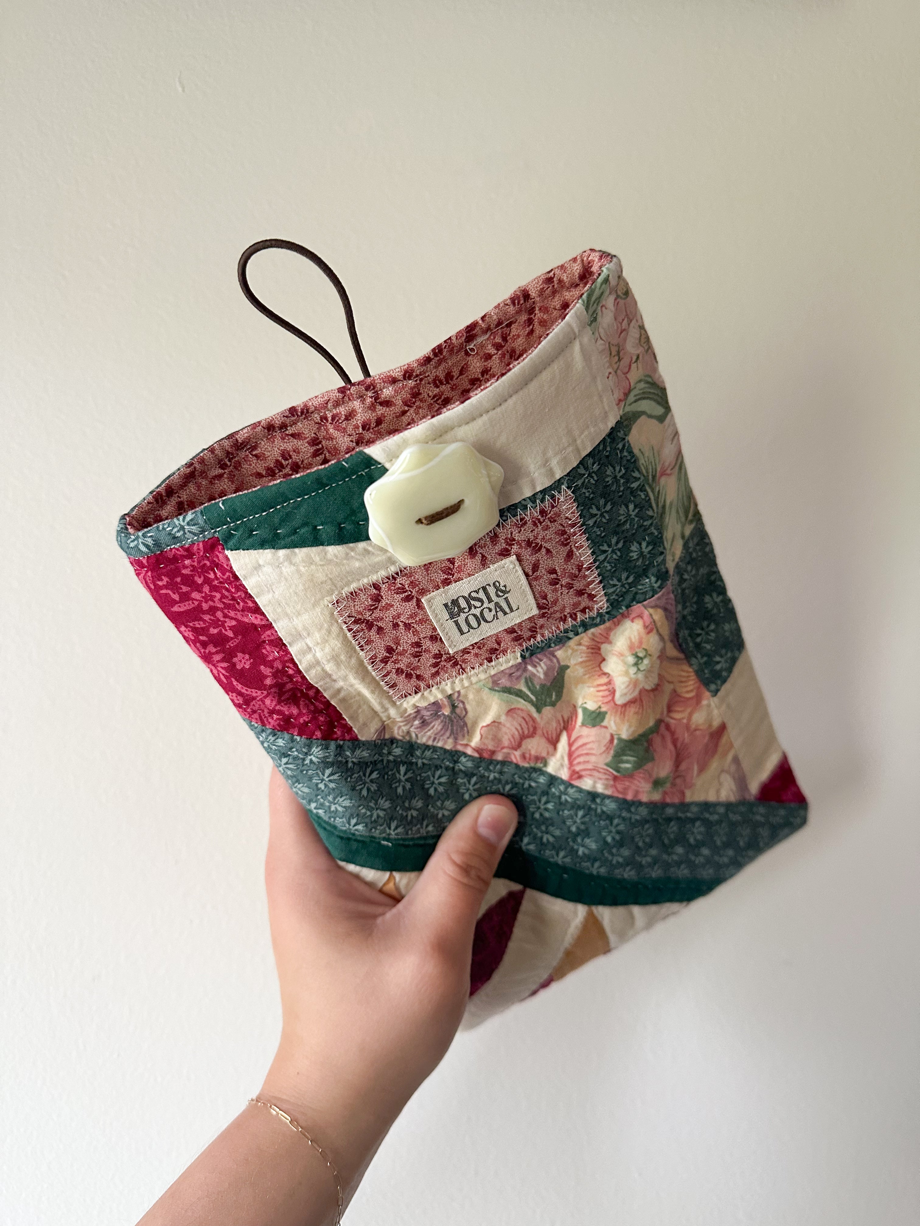Quilted Book Sleeve