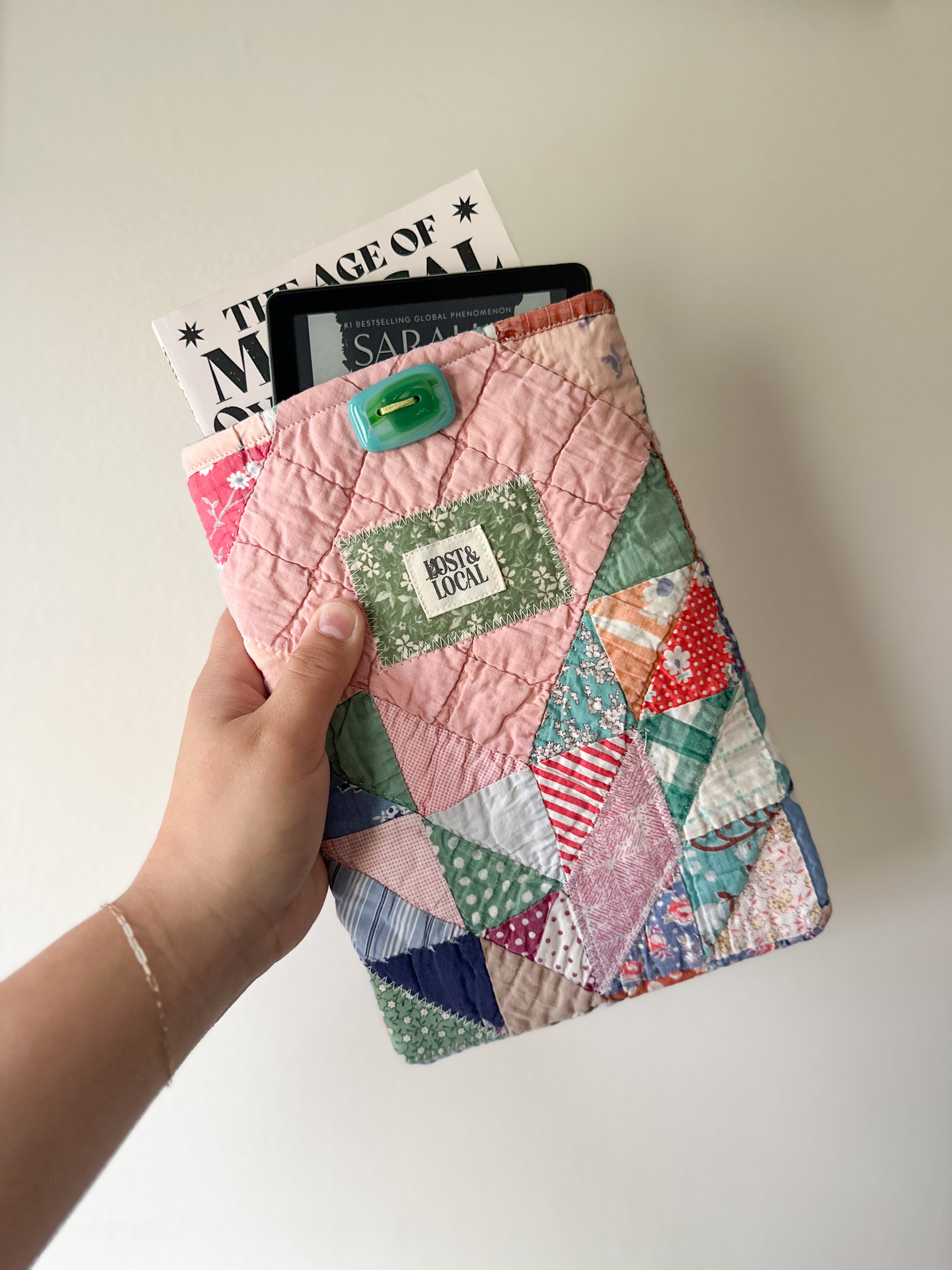 Quilted Book Sleeve