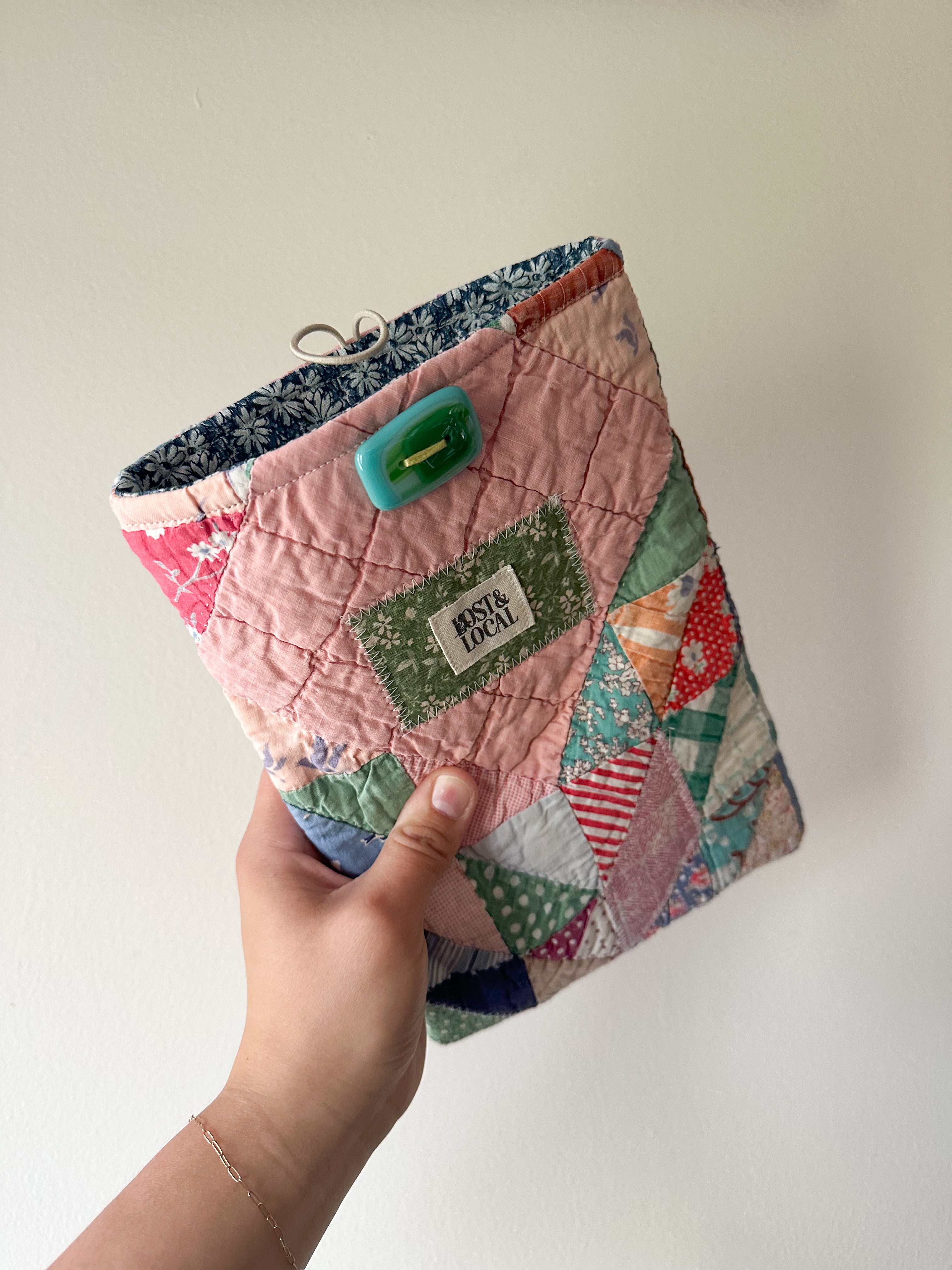 Quilted Book Sleeve
