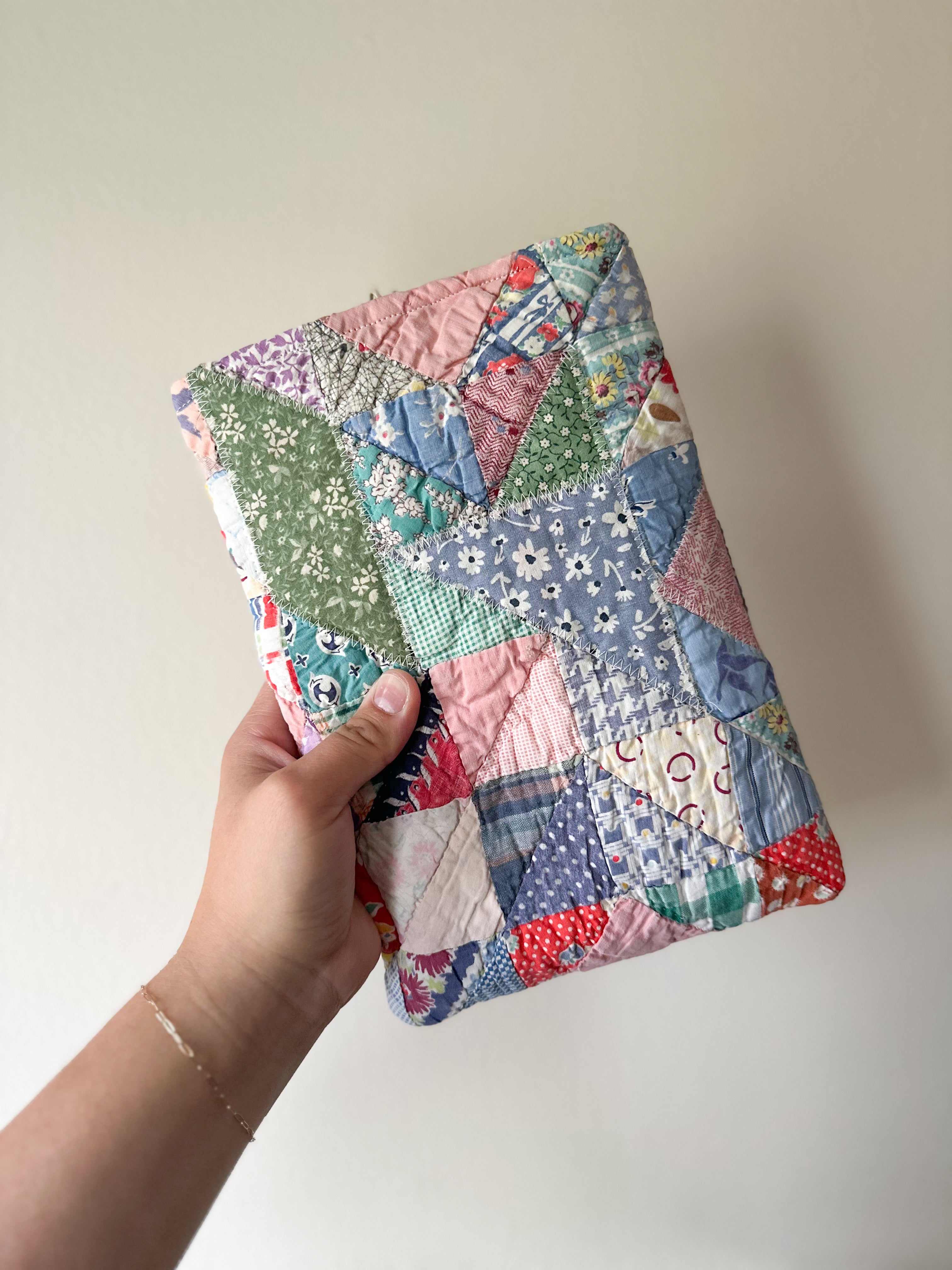 Quilted Book Sleeve