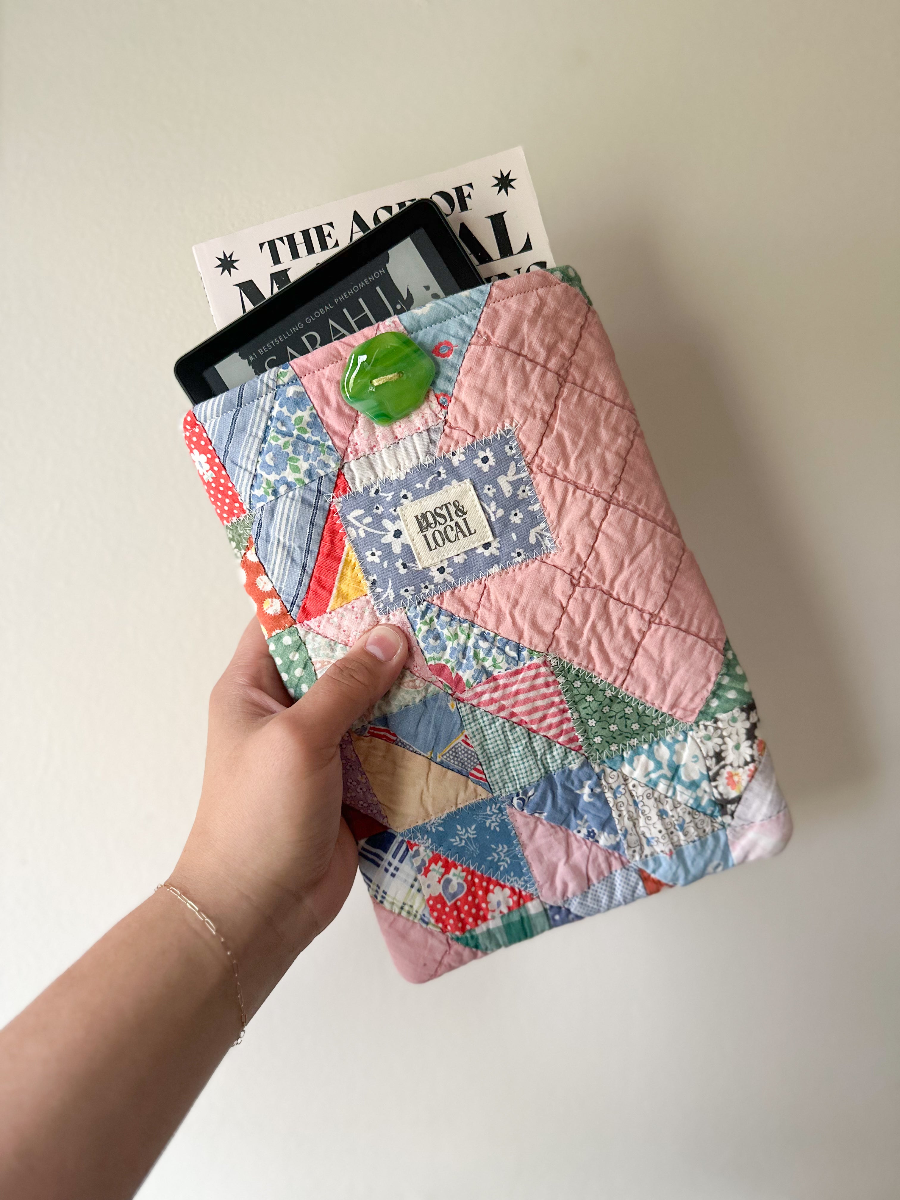 Quilted Book Sleeve