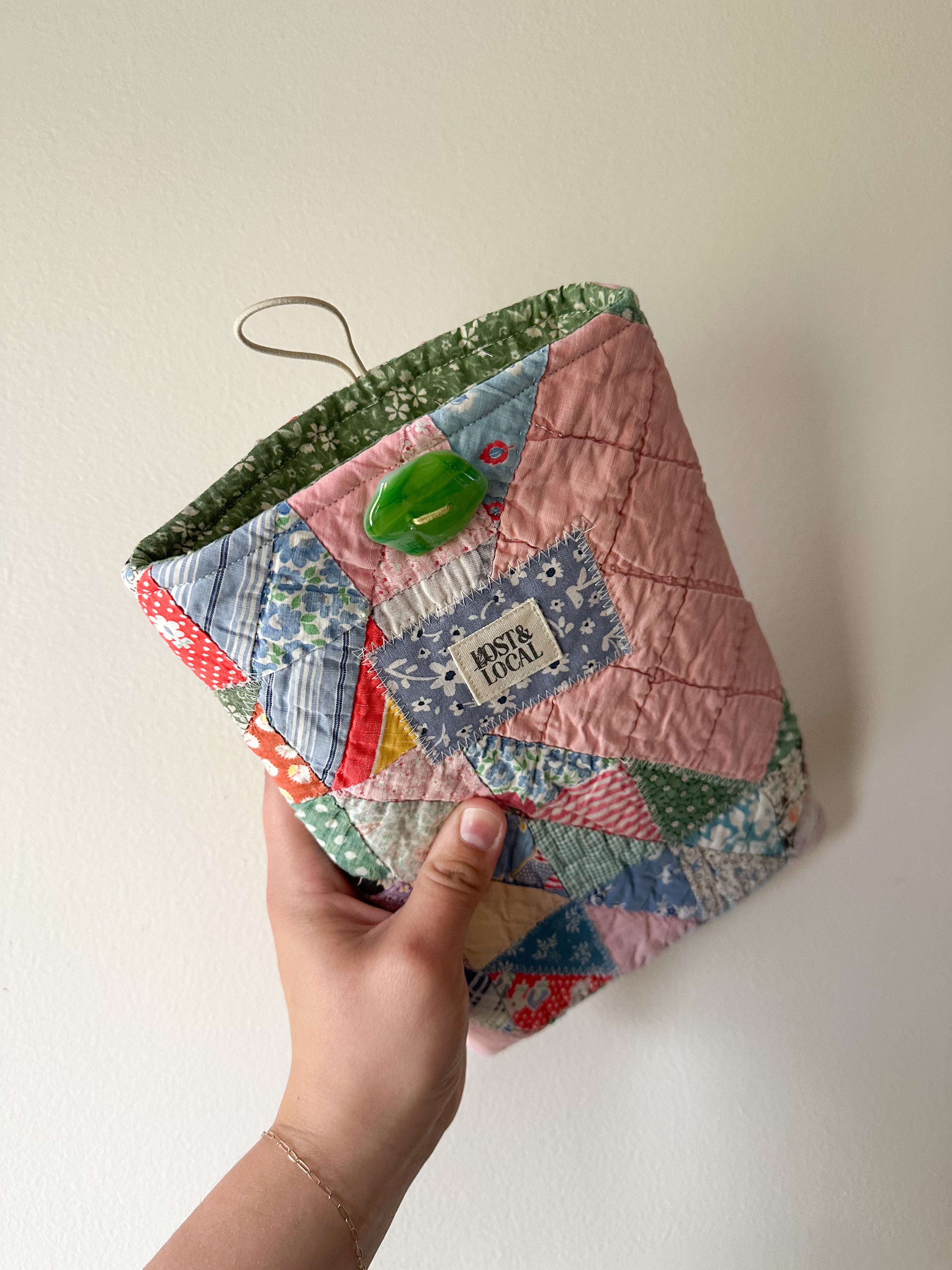 Quilted Book Sleeve