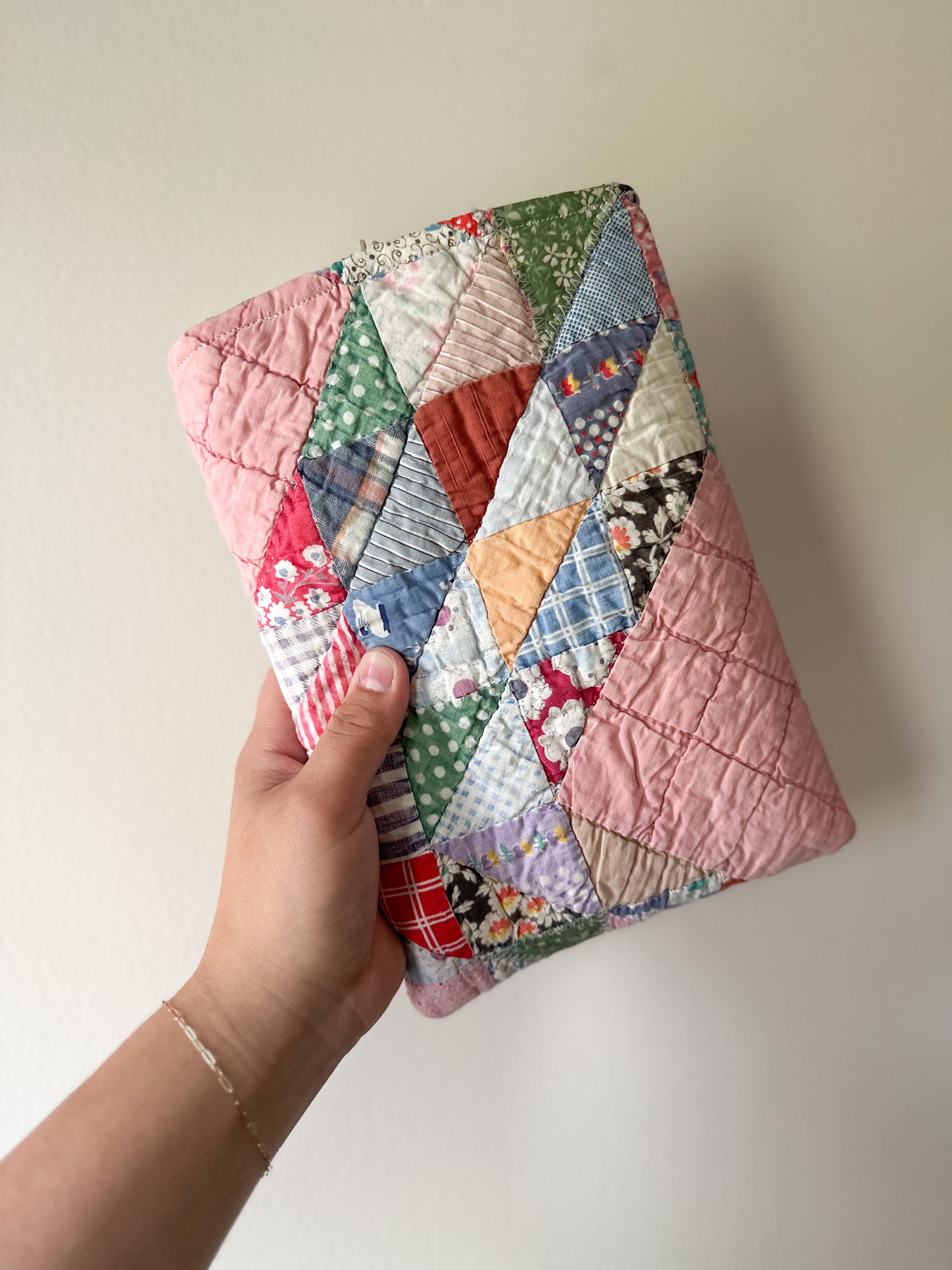 Quilted Book Sleeve