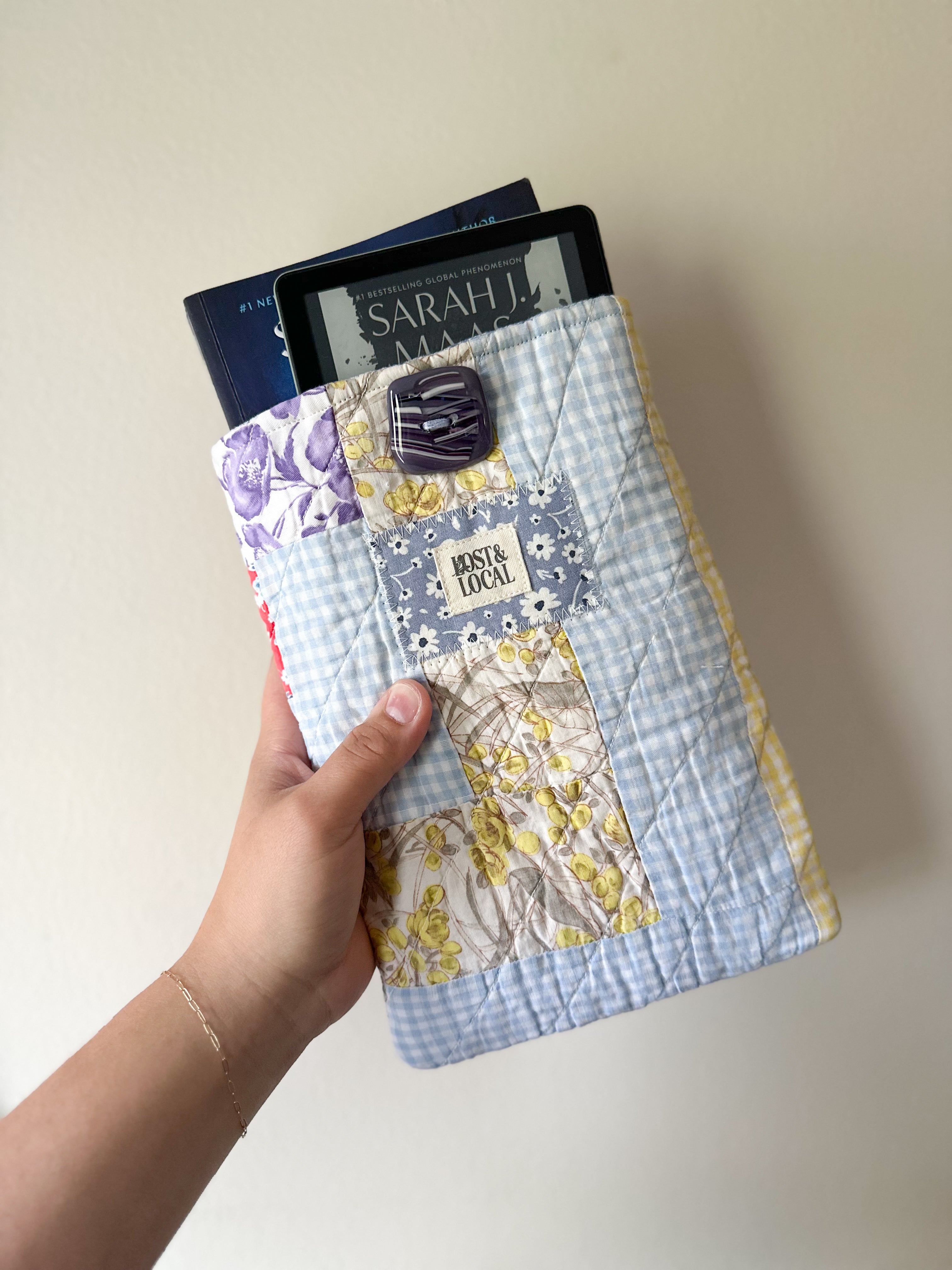 Quilted Book Sleeve