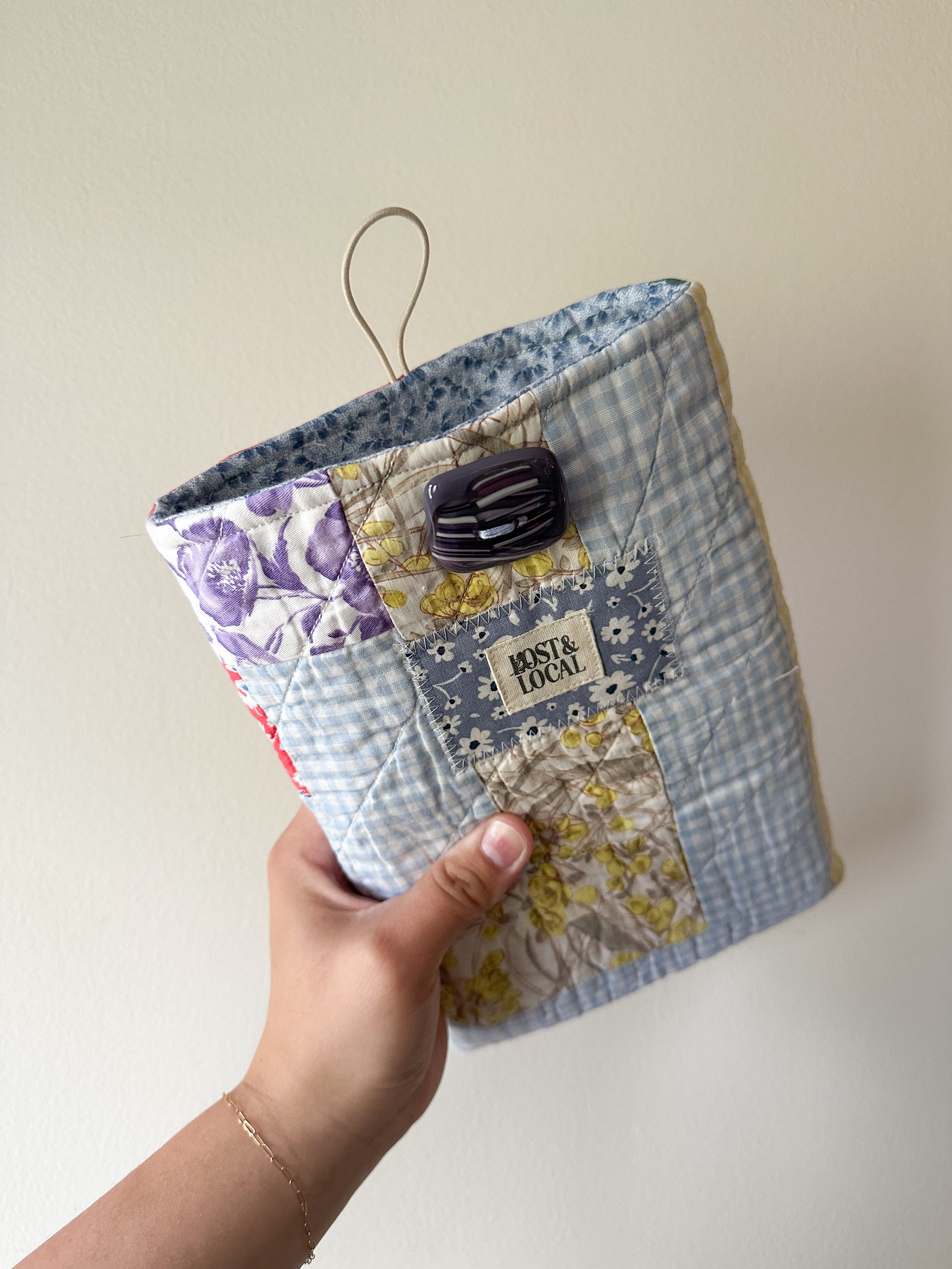 Quilted Book Sleeve
