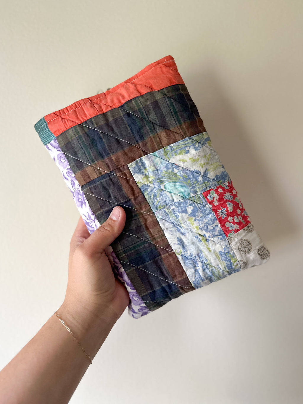 Quilted Book Sleeve