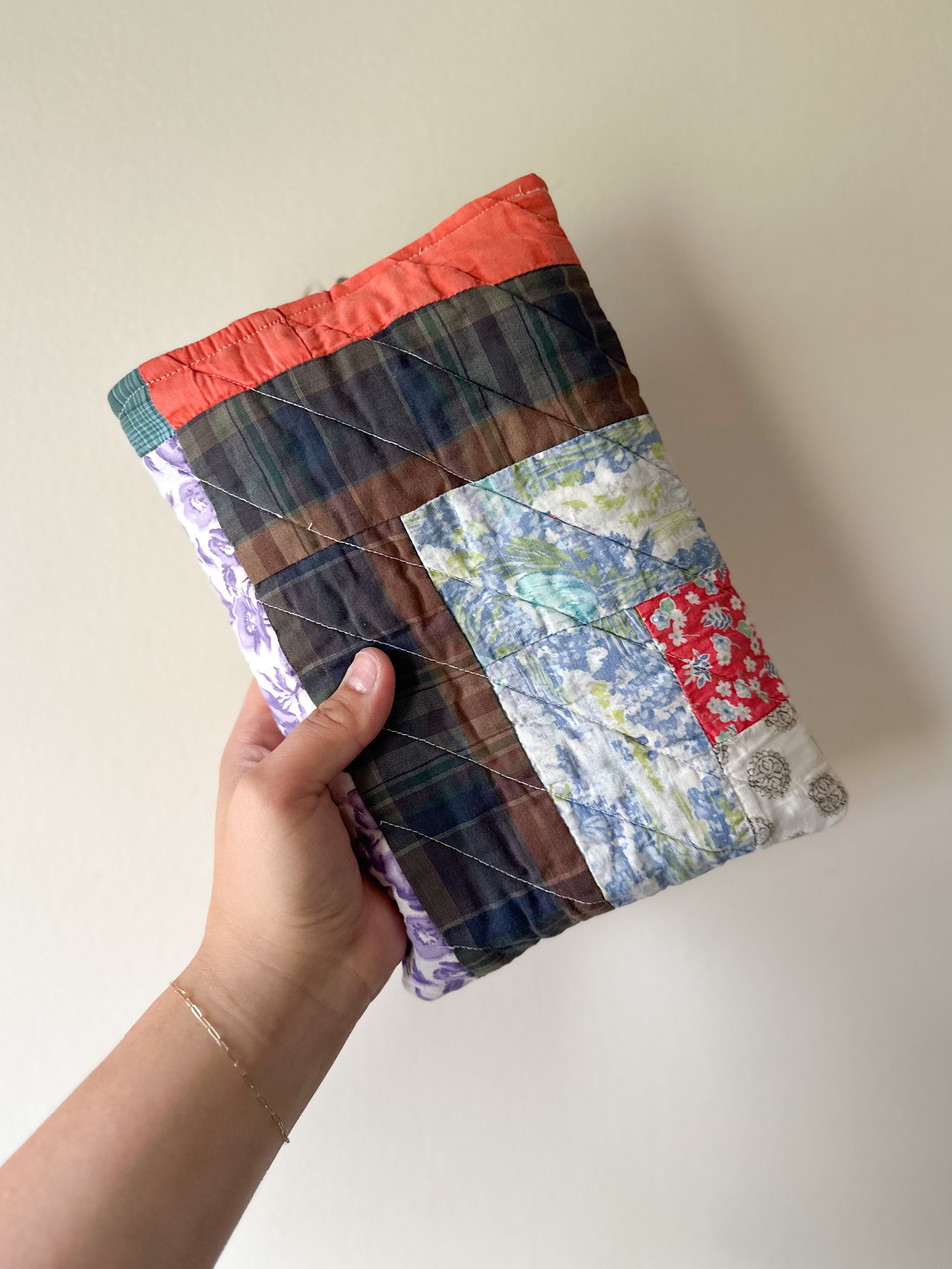 Quilted Book Sleeve