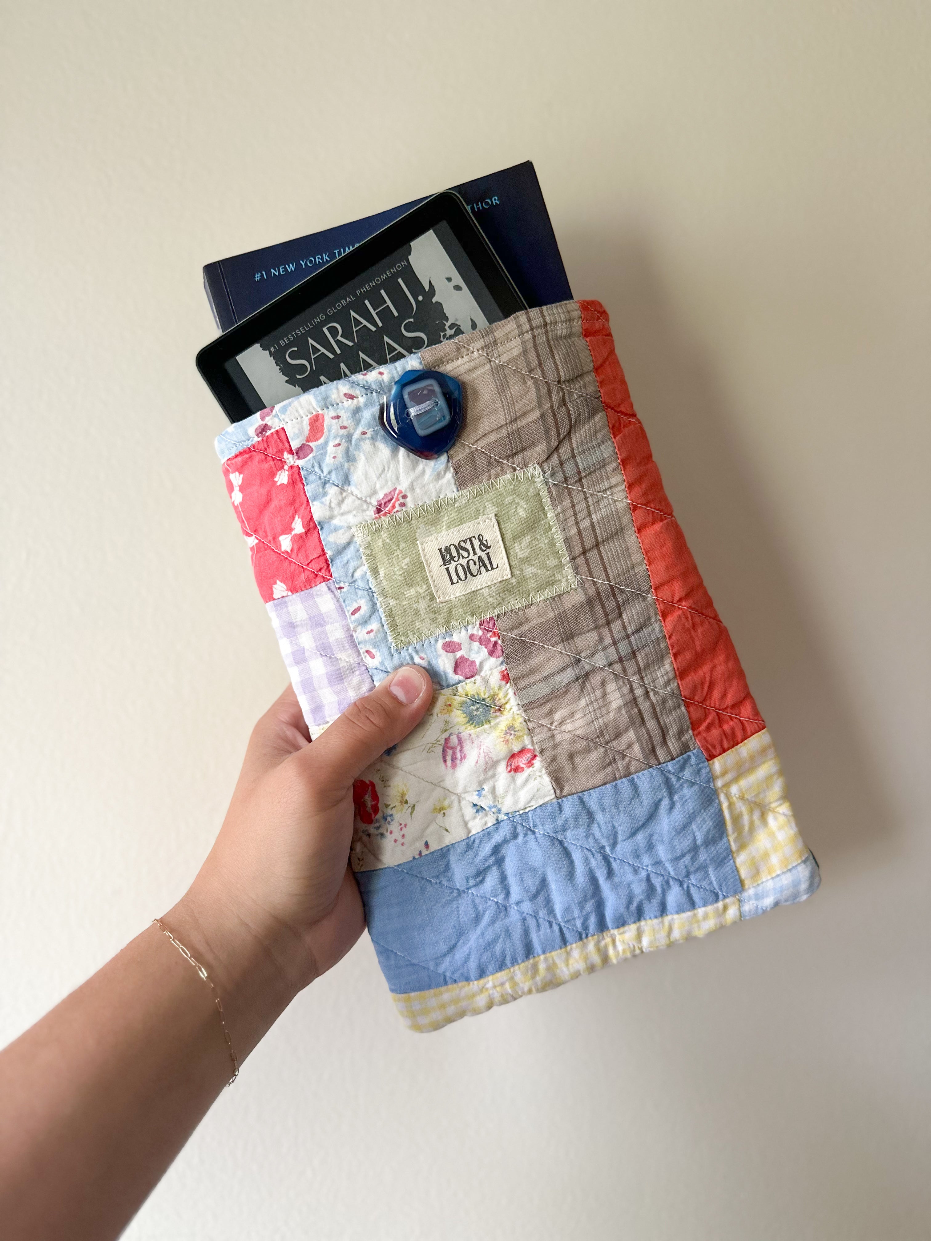 Quilted Book Sleeve