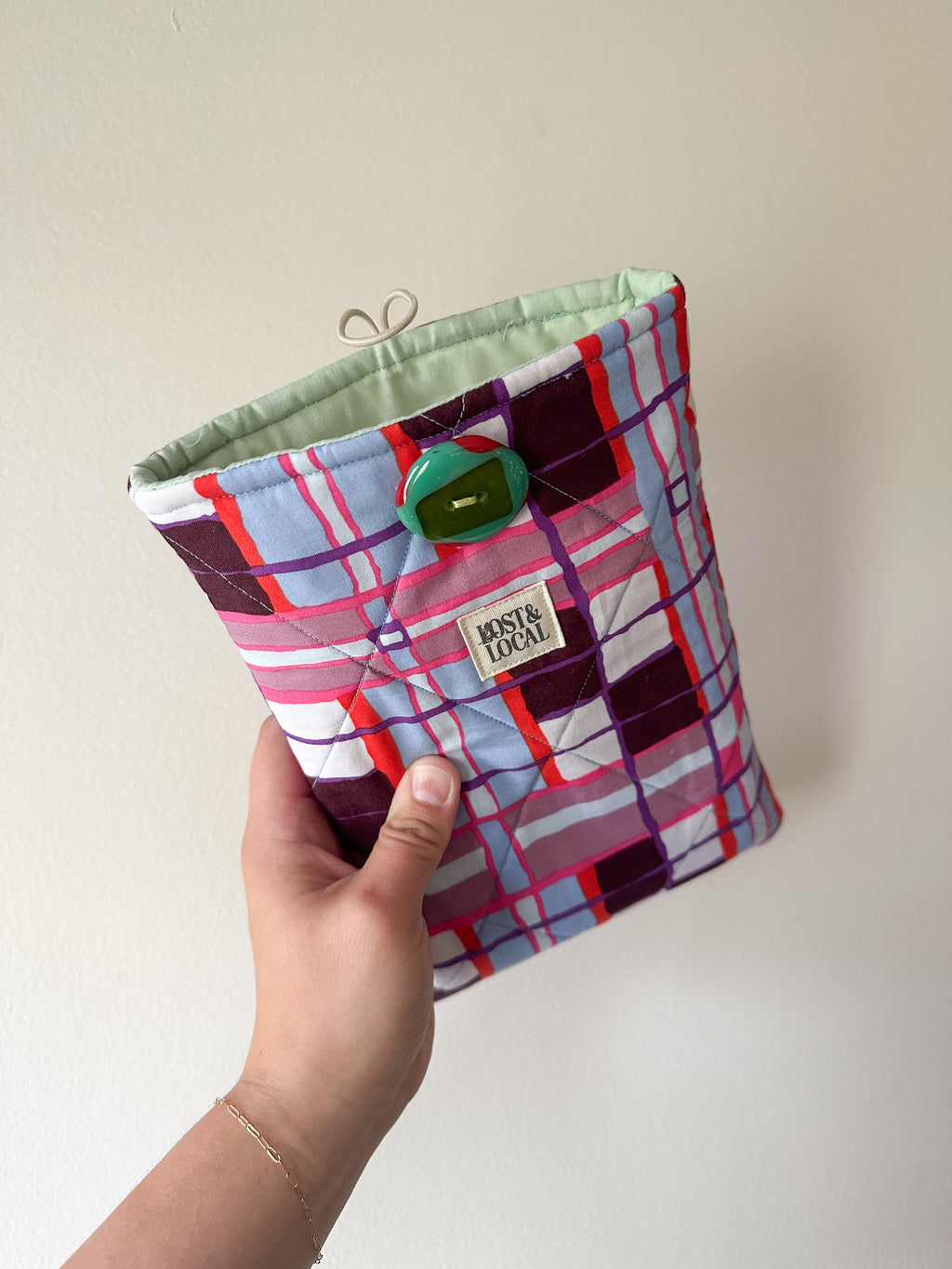 Quilted Book Sleeve