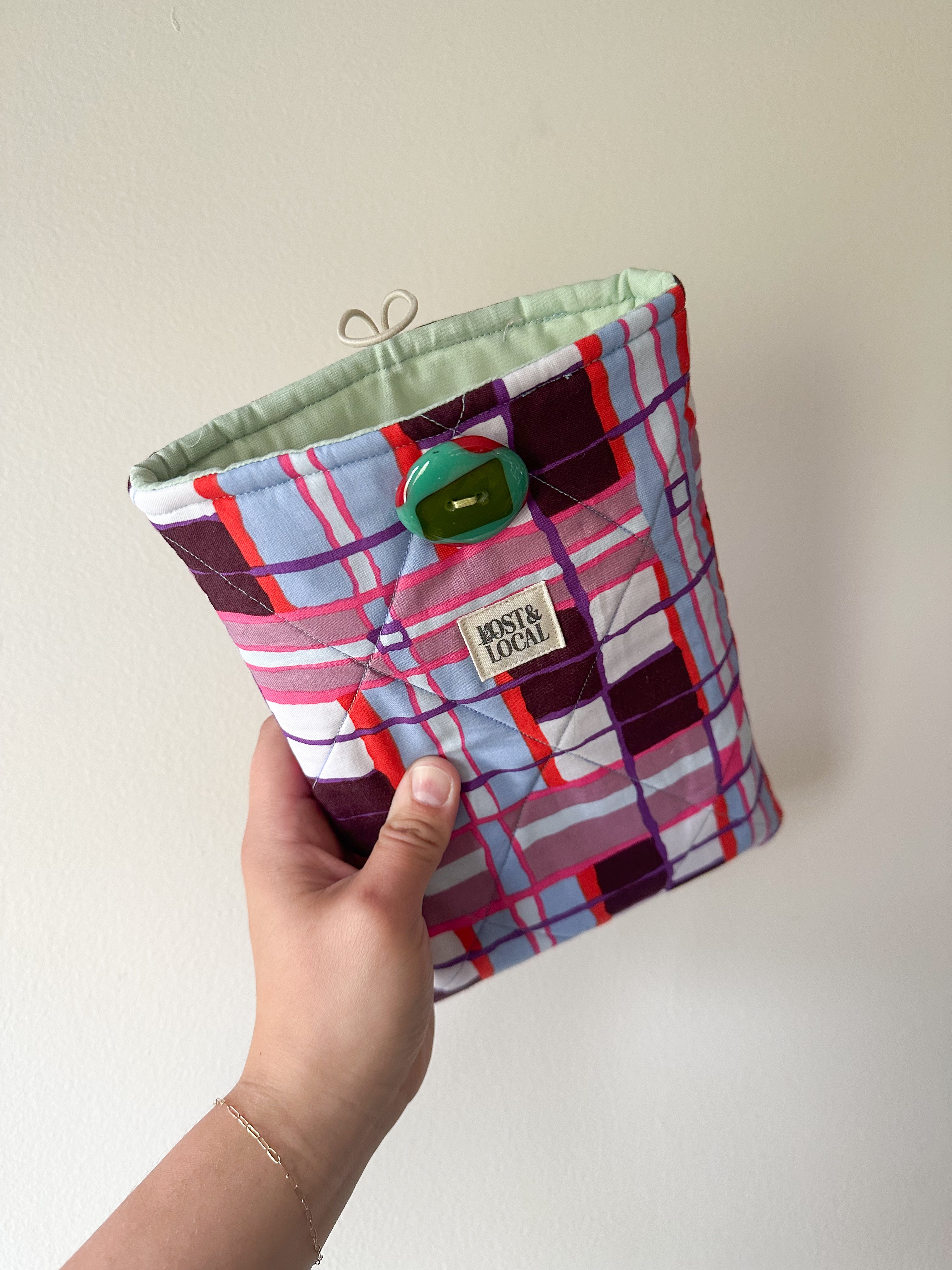 Quilted Book Sleeve