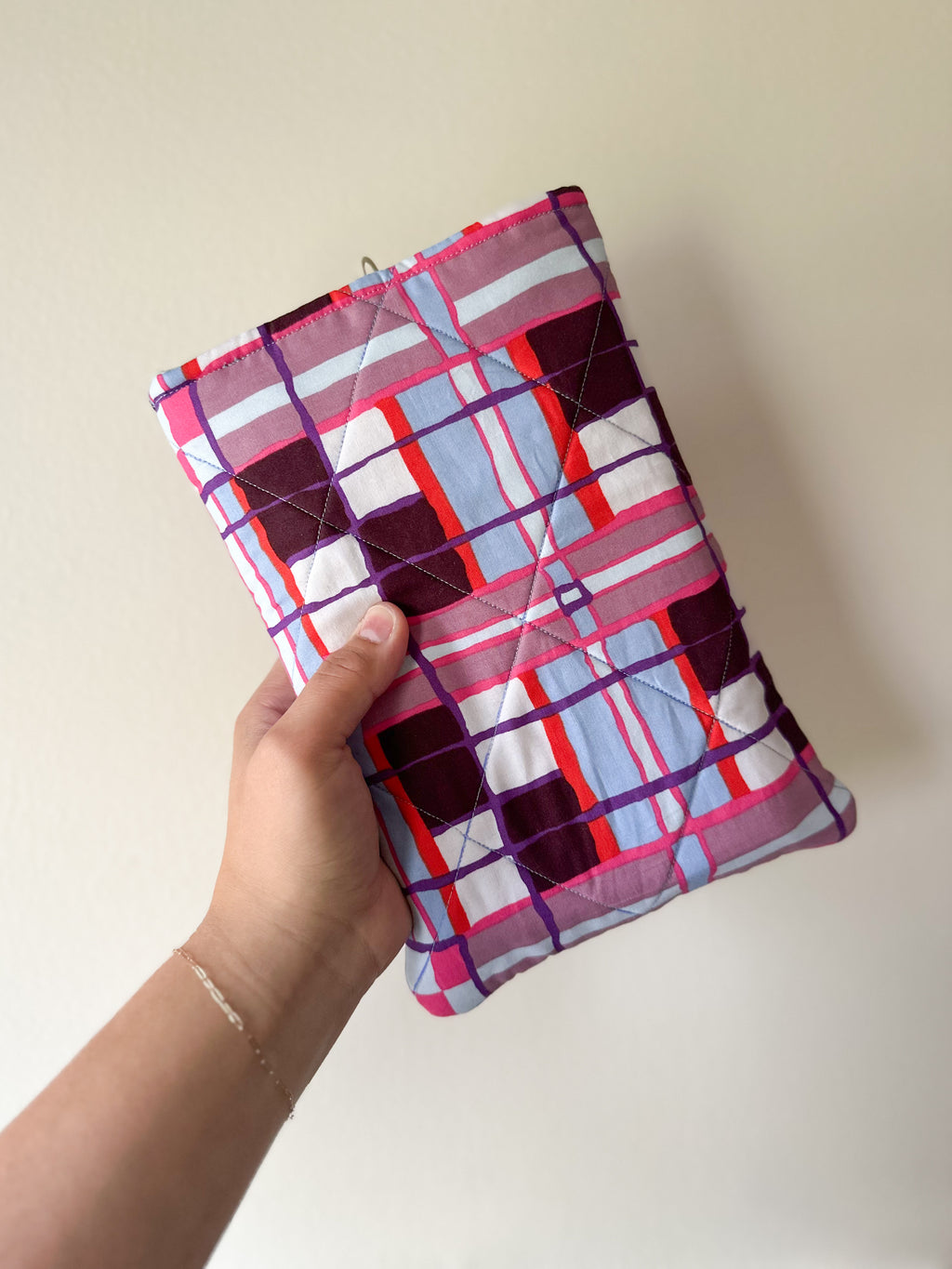 Quilted Book Sleeve