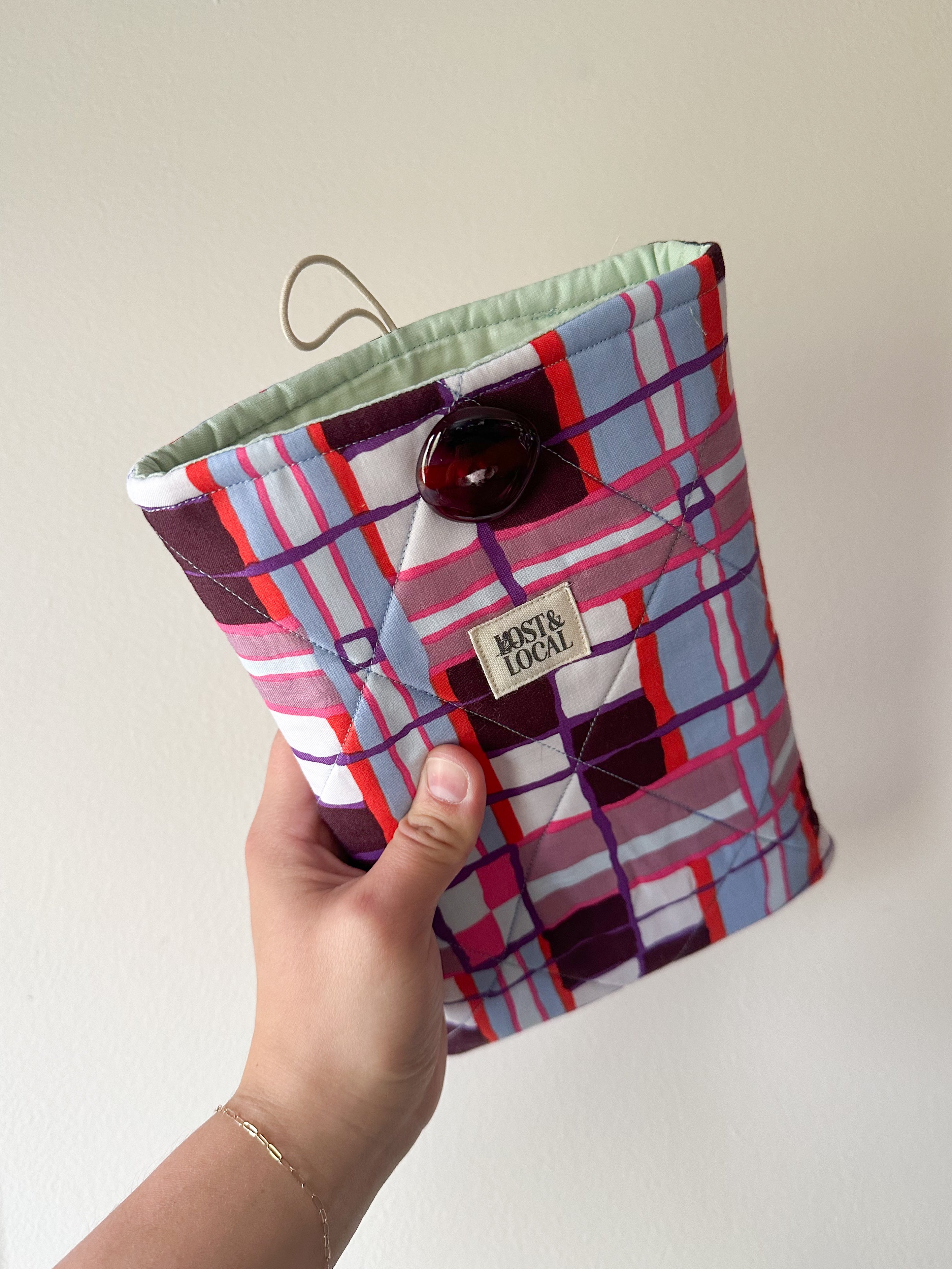 Quilted Book Sleeve