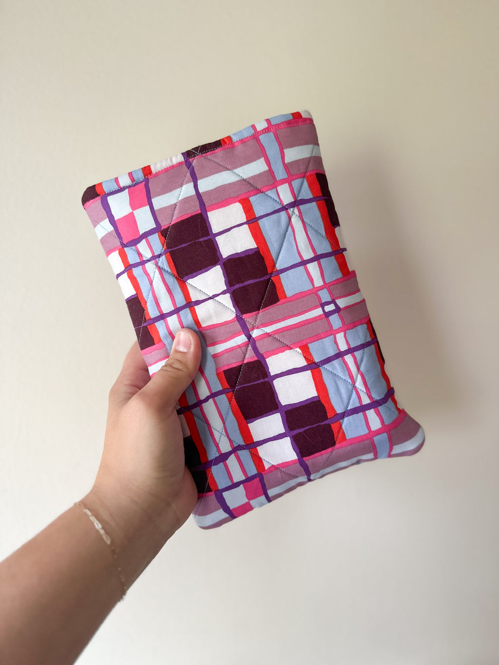 Quilted Book Sleeve