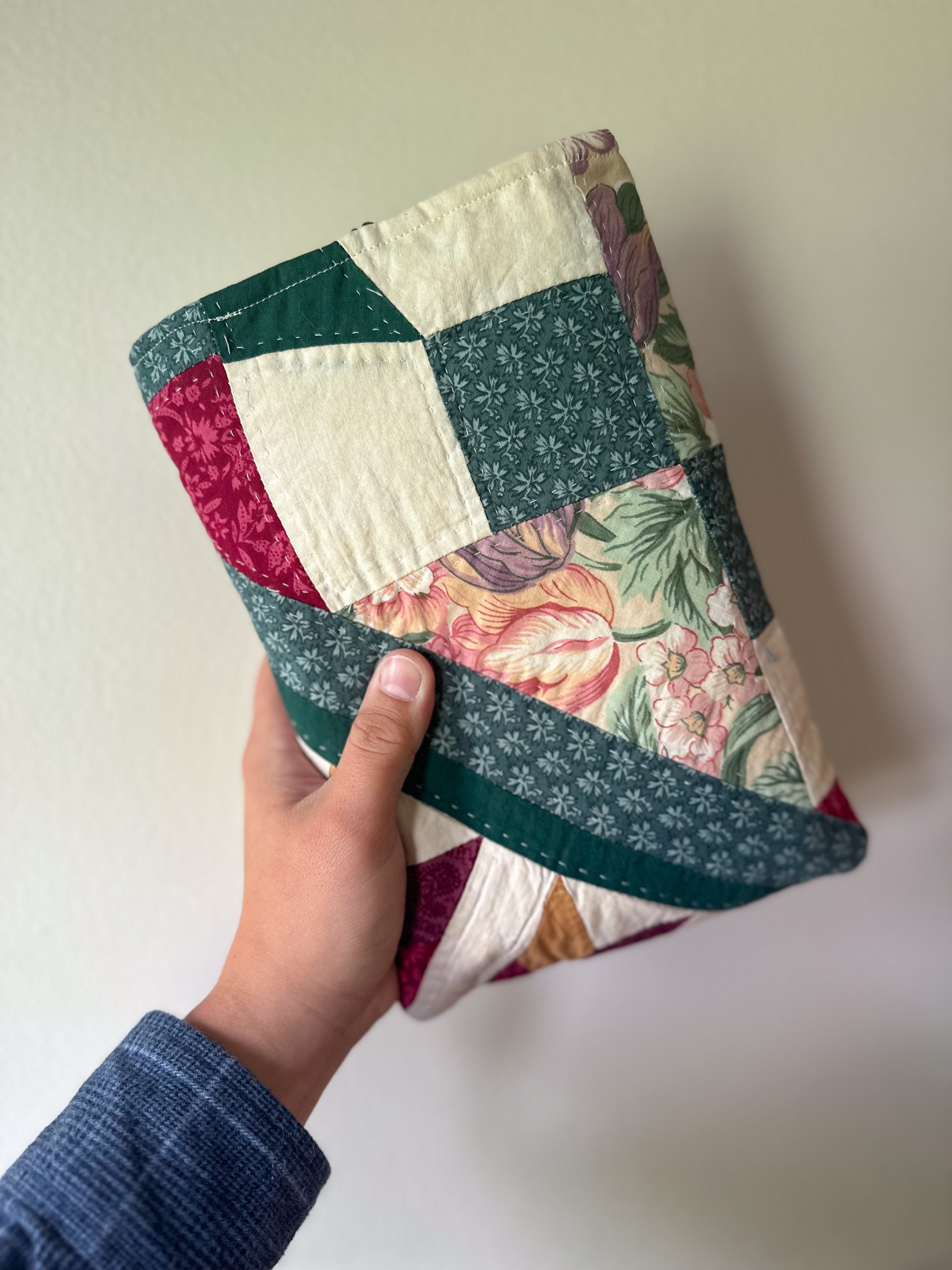 Quilted Book Sleeve