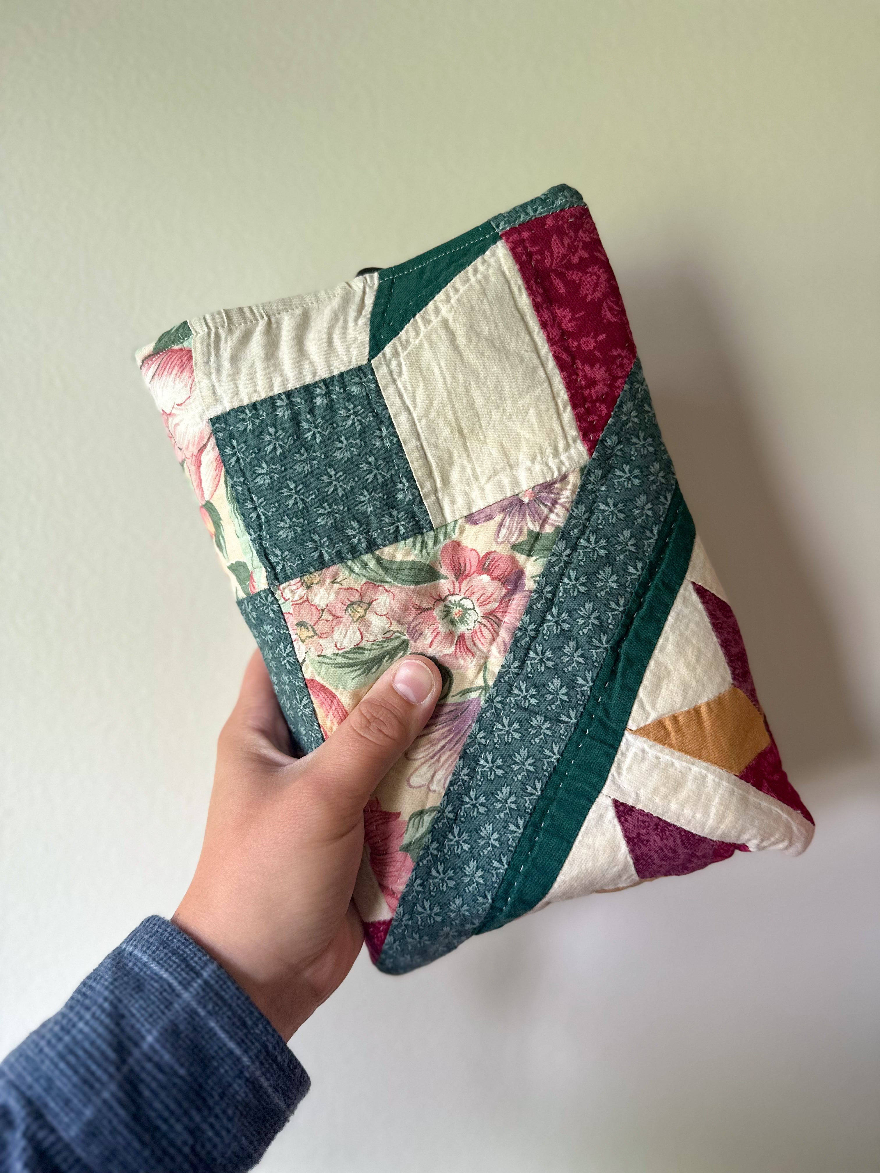 Quilted Book Sleeve