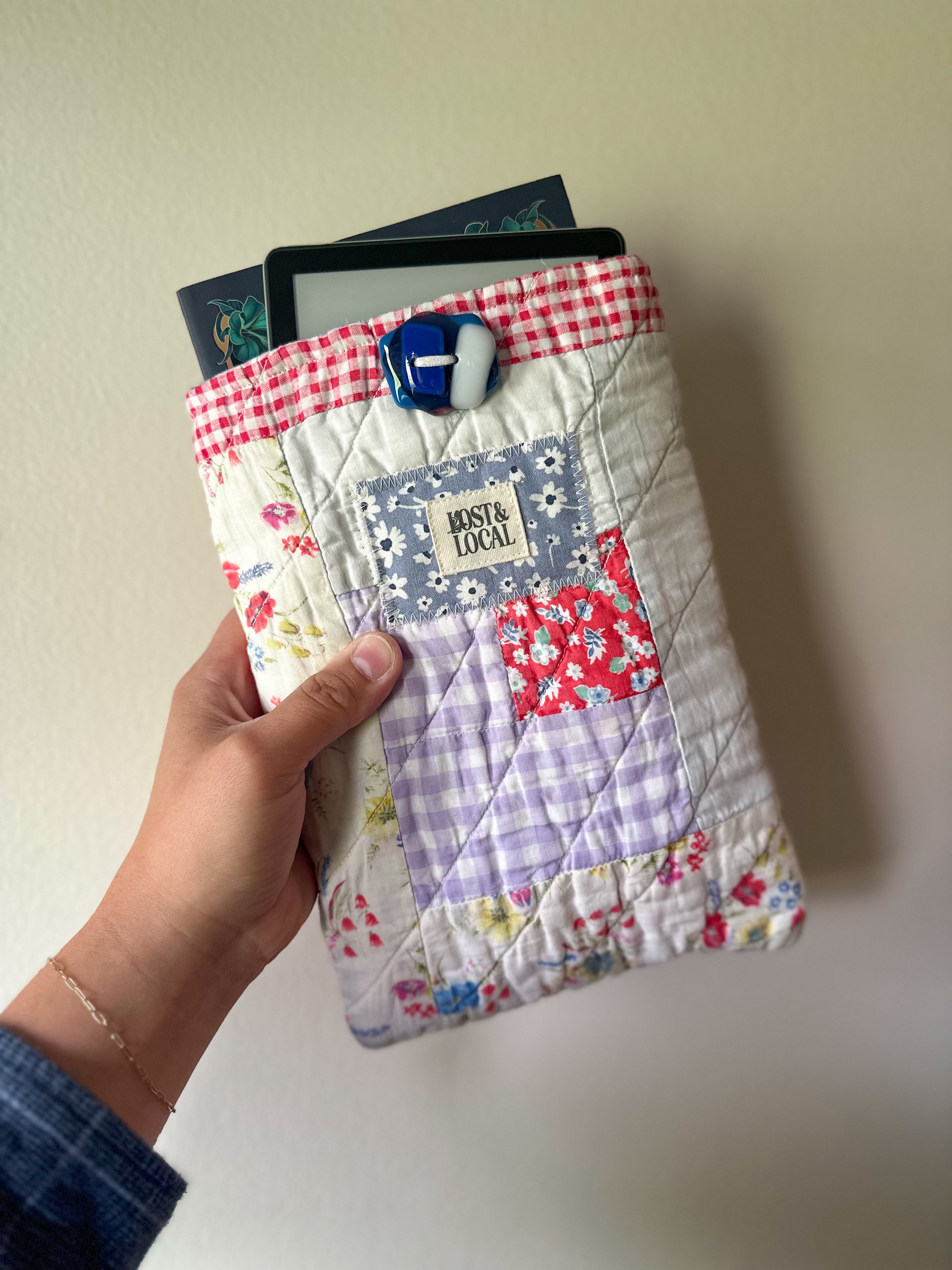 Quilted Book Sleeve