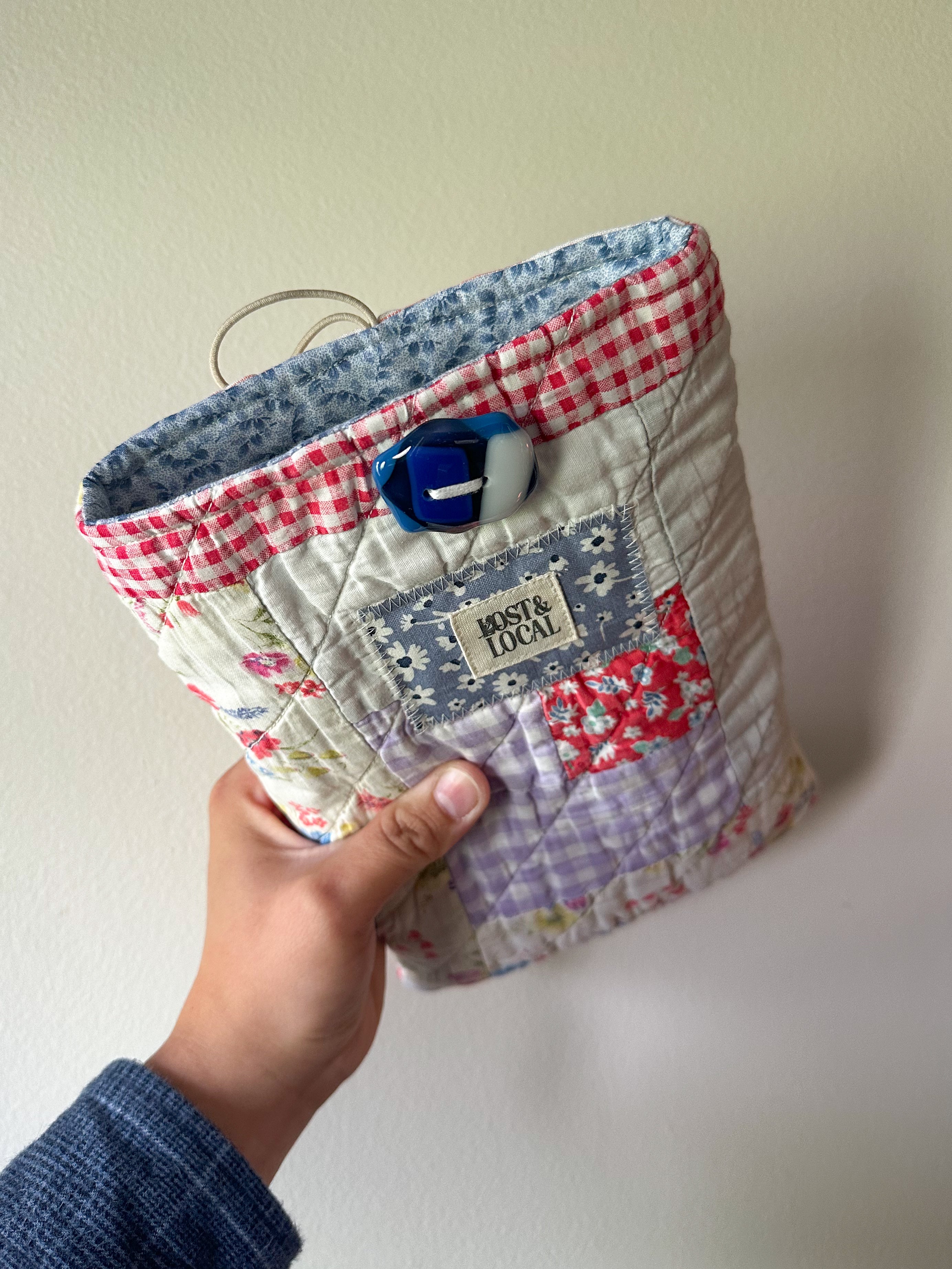 Quilted Book Sleeve