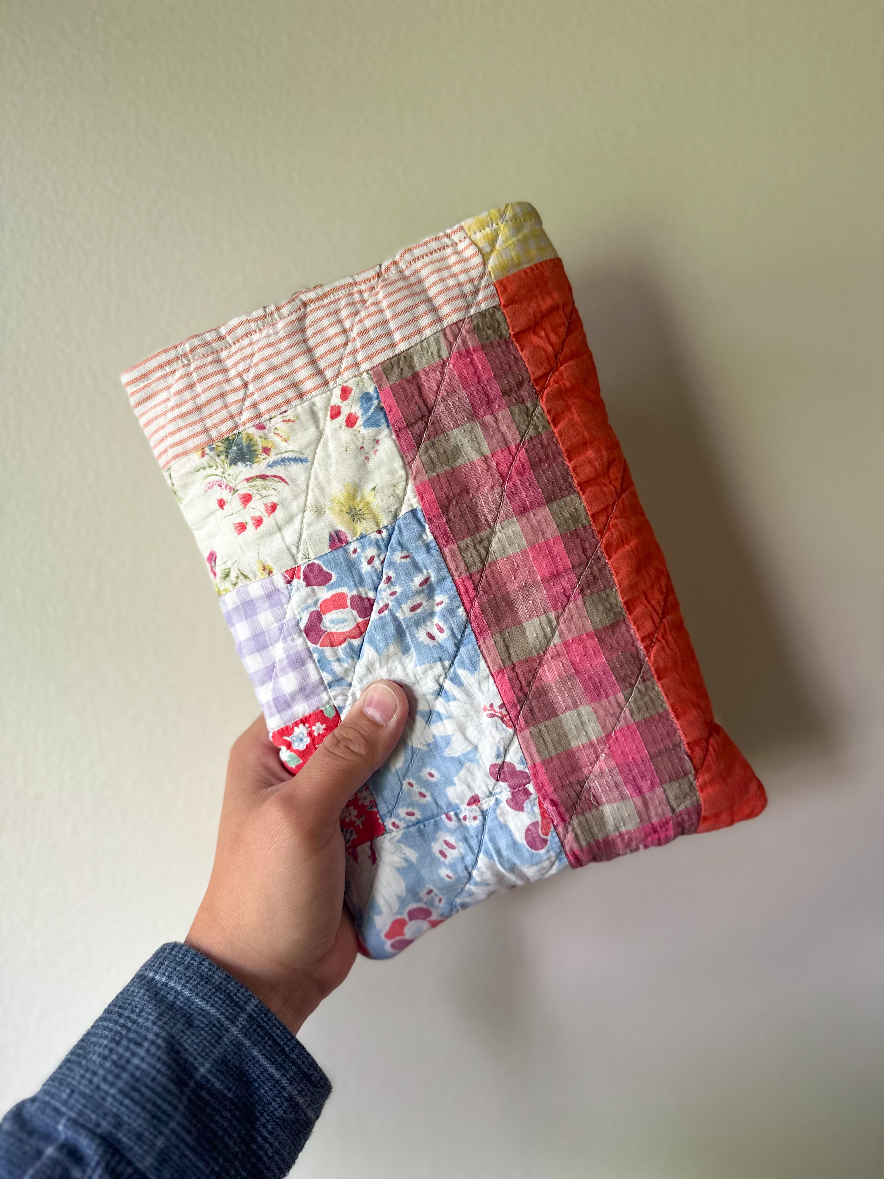 Quilted Book Sleeve