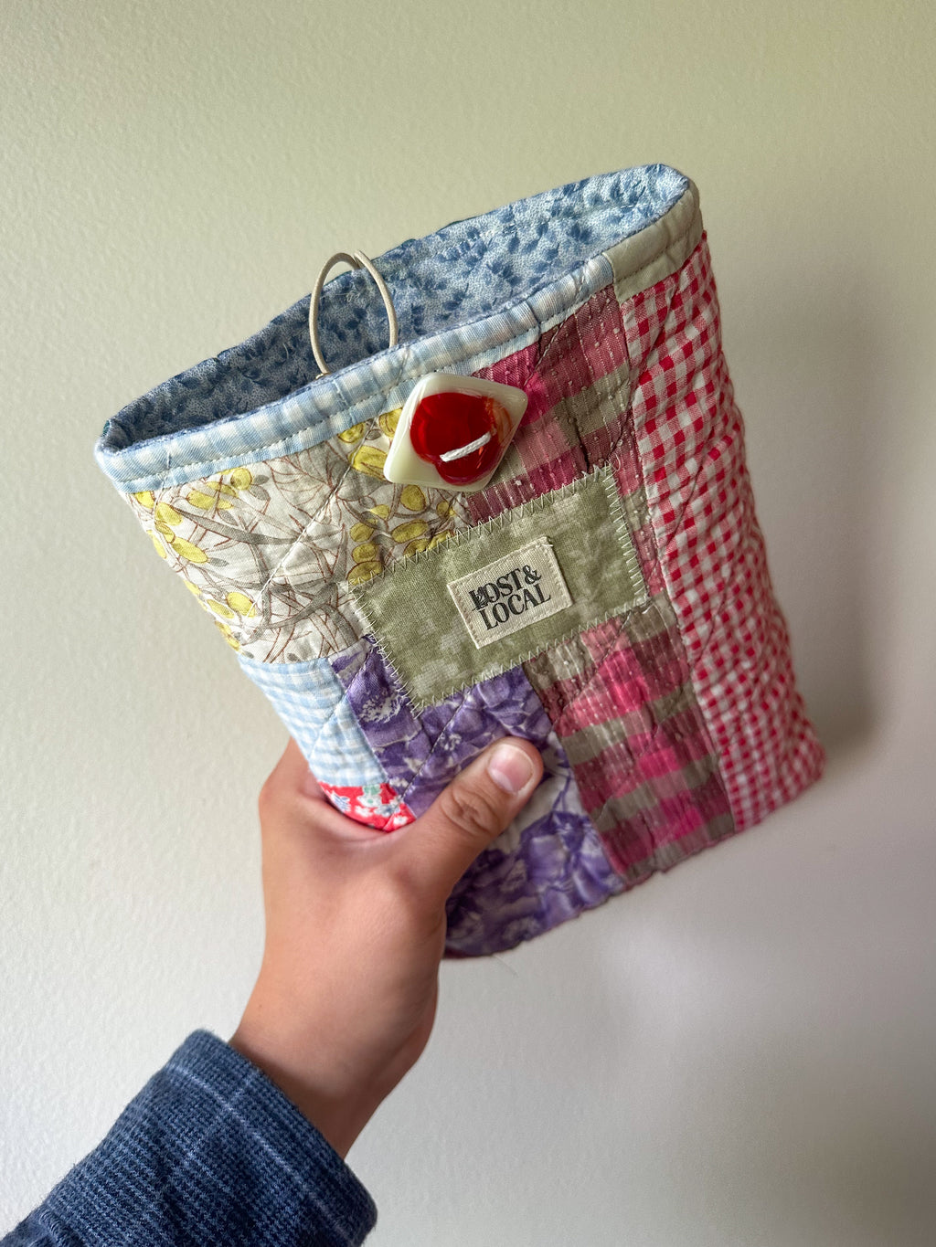 Quilted Book Sleeve