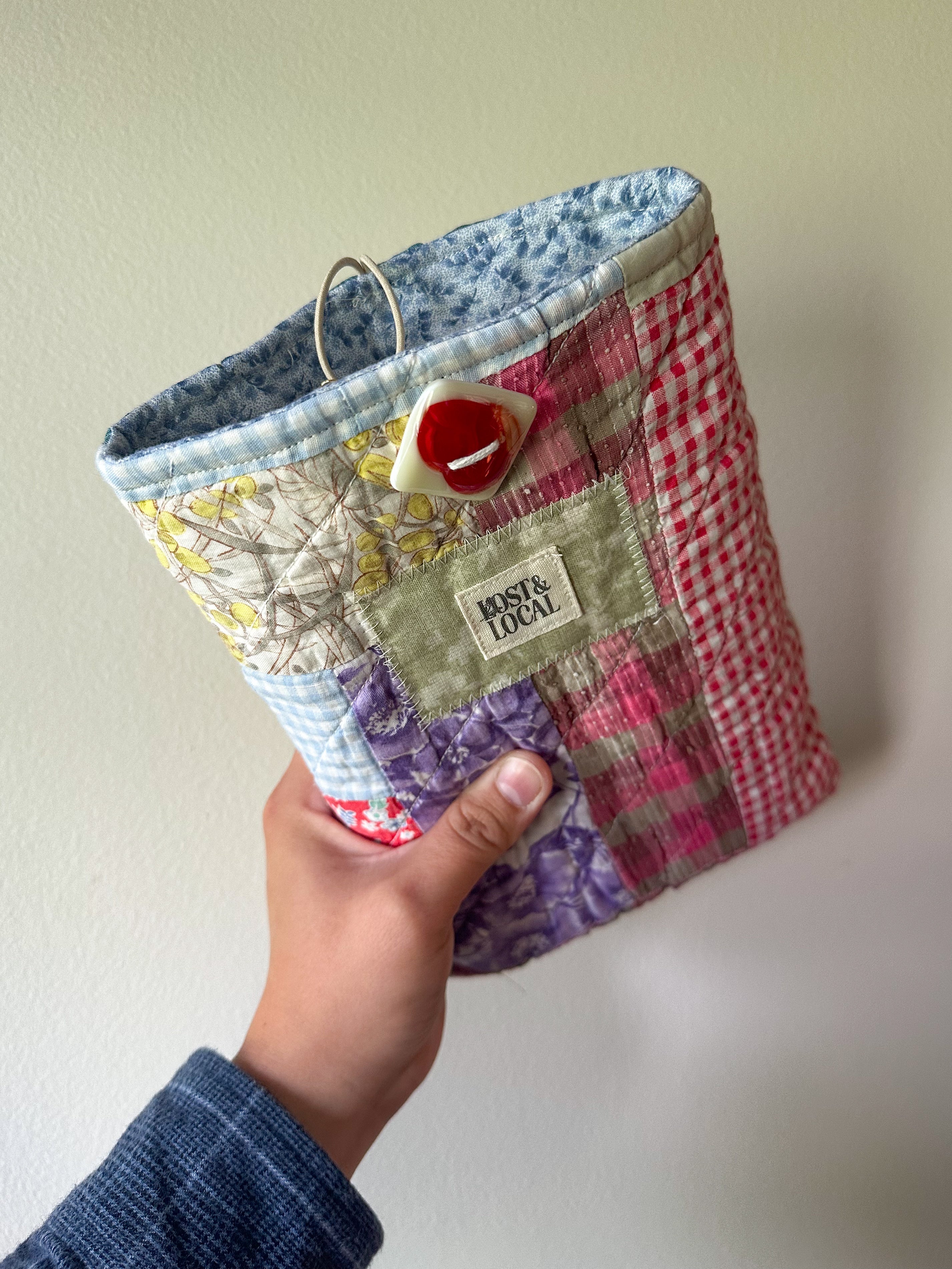 Quilted Book Sleeve