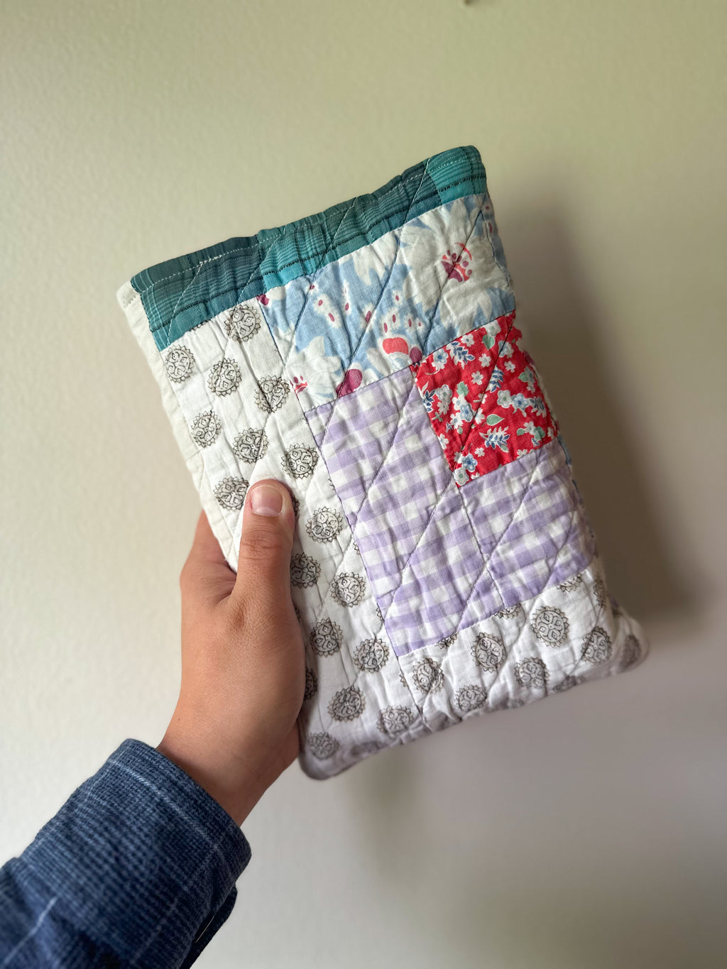 Quilted Book Sleeve