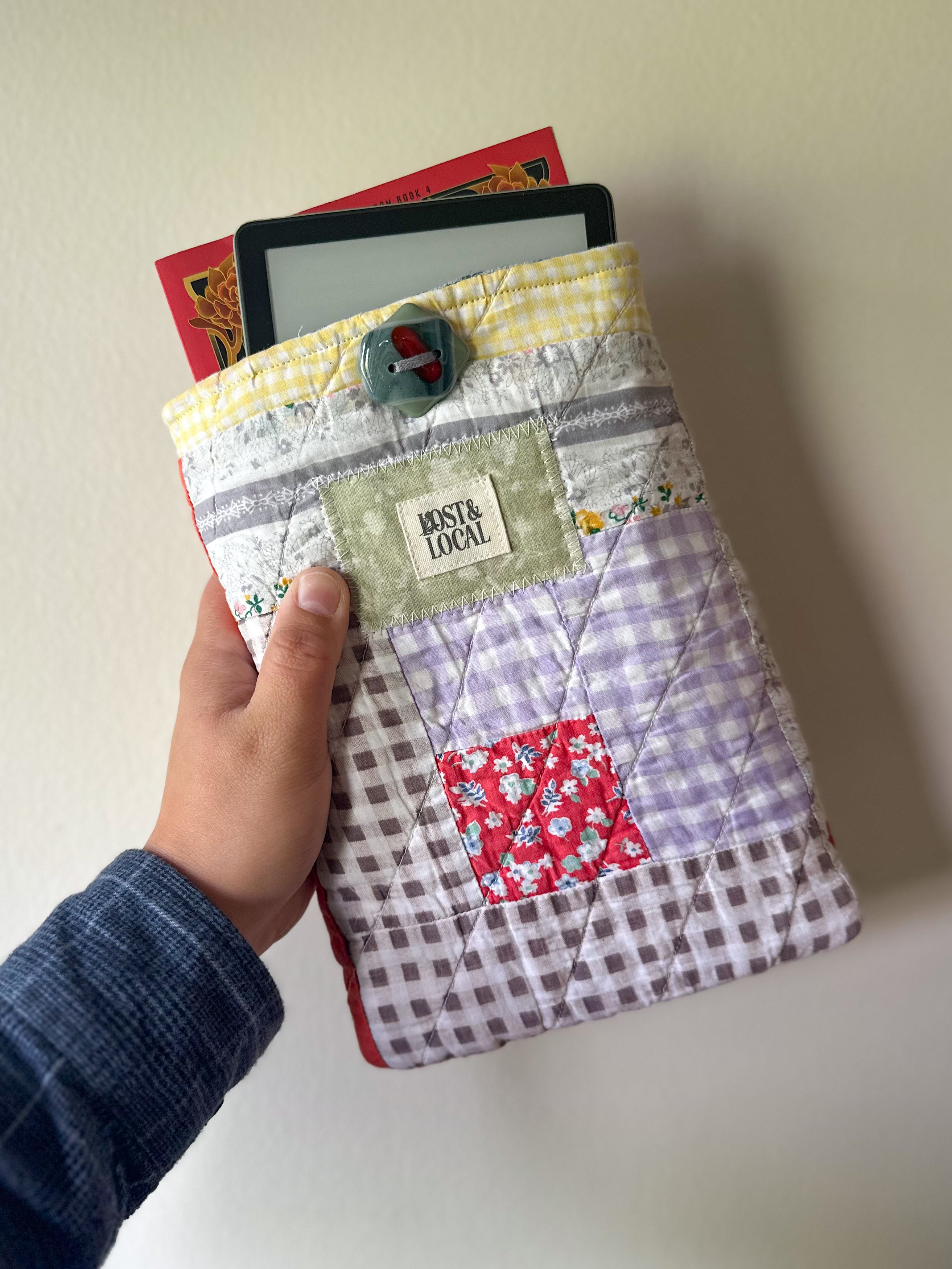 Quilted Book Sleeve