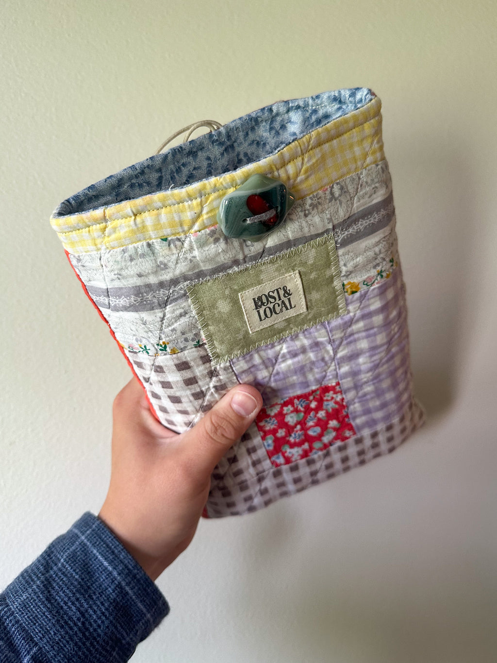 Quilted Book Sleeve