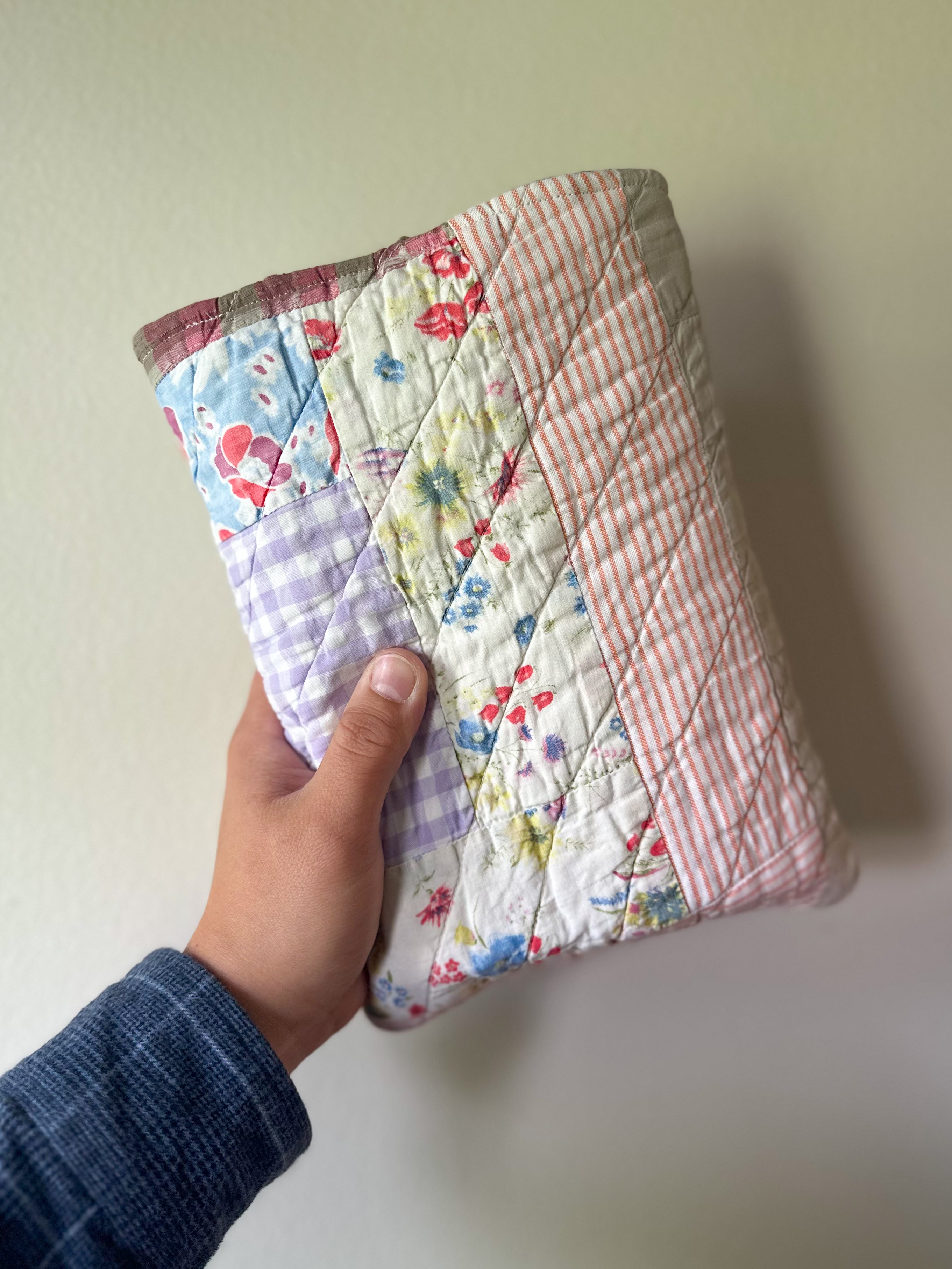 Quilted Book Sleeve