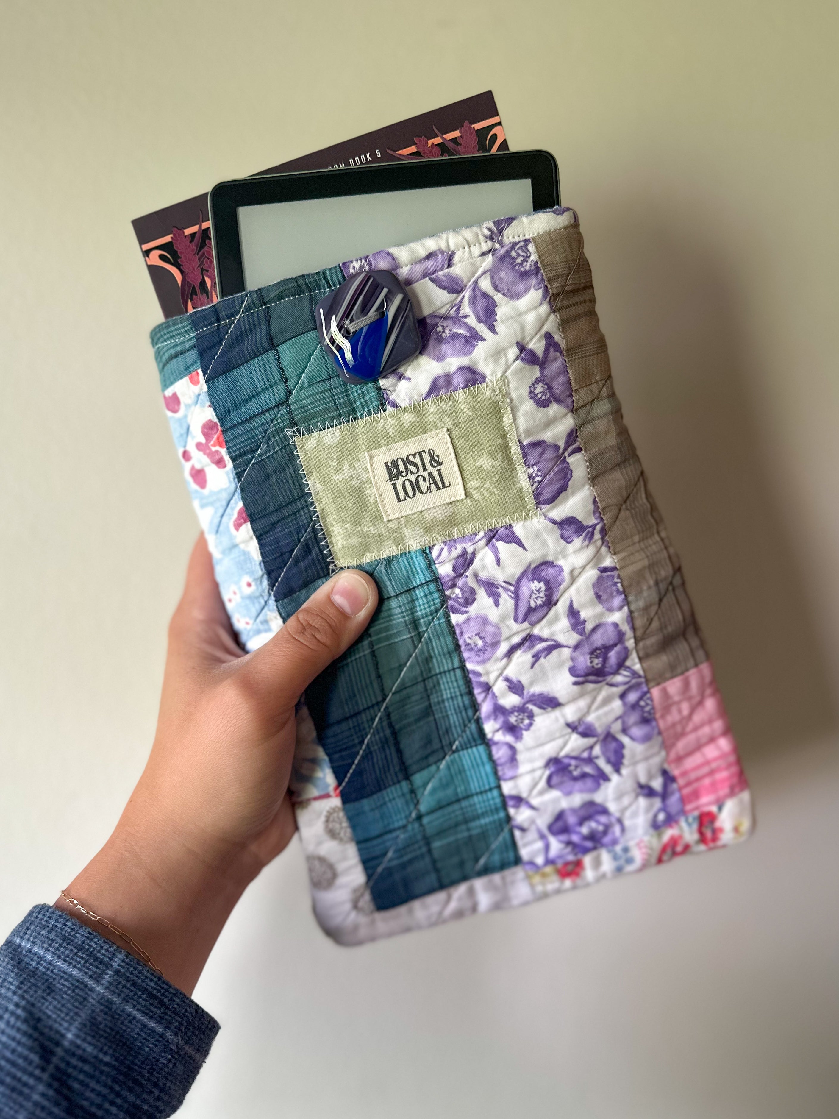 Quilted Book Sleeve