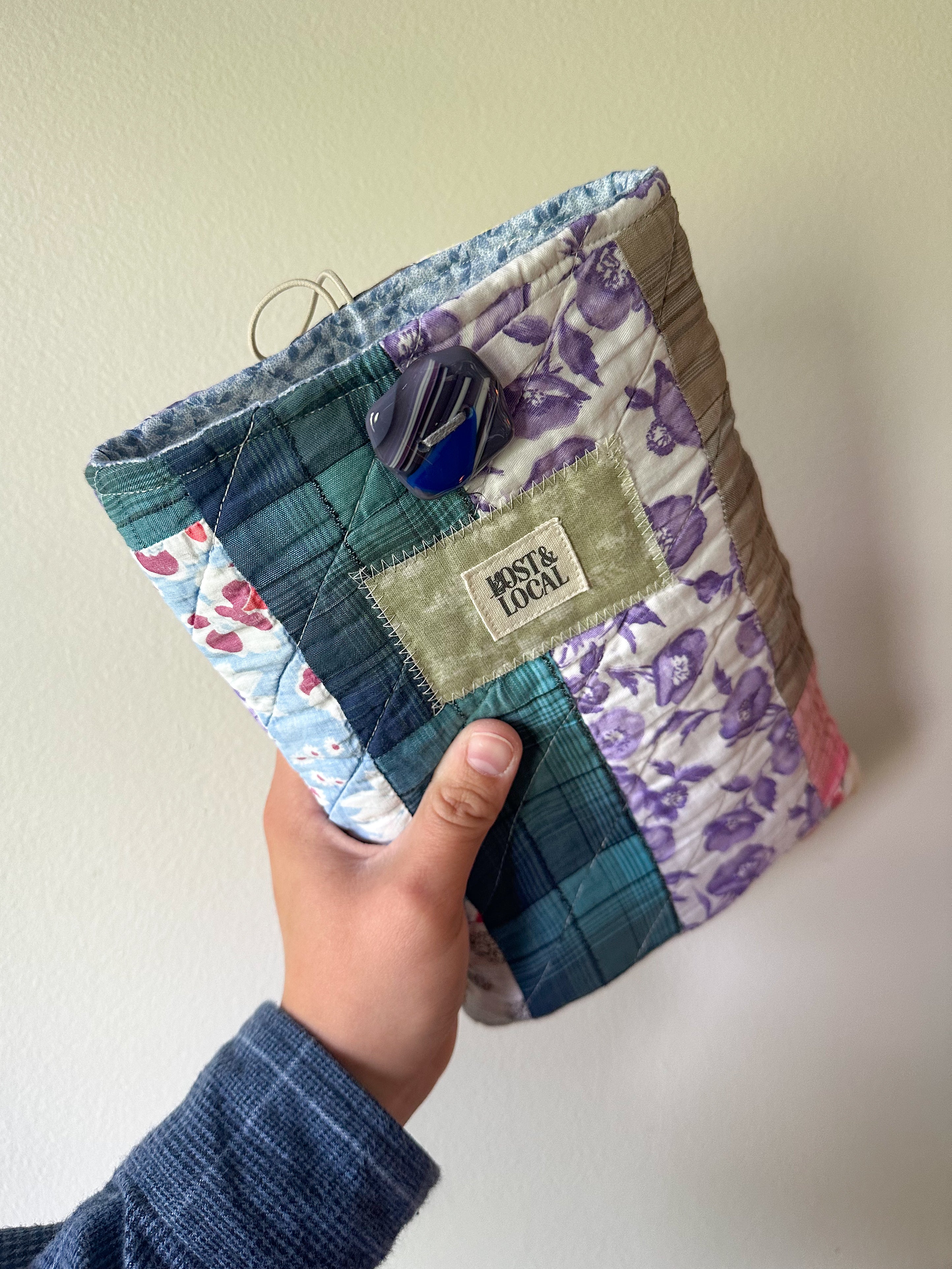 Quilted Book Sleeve