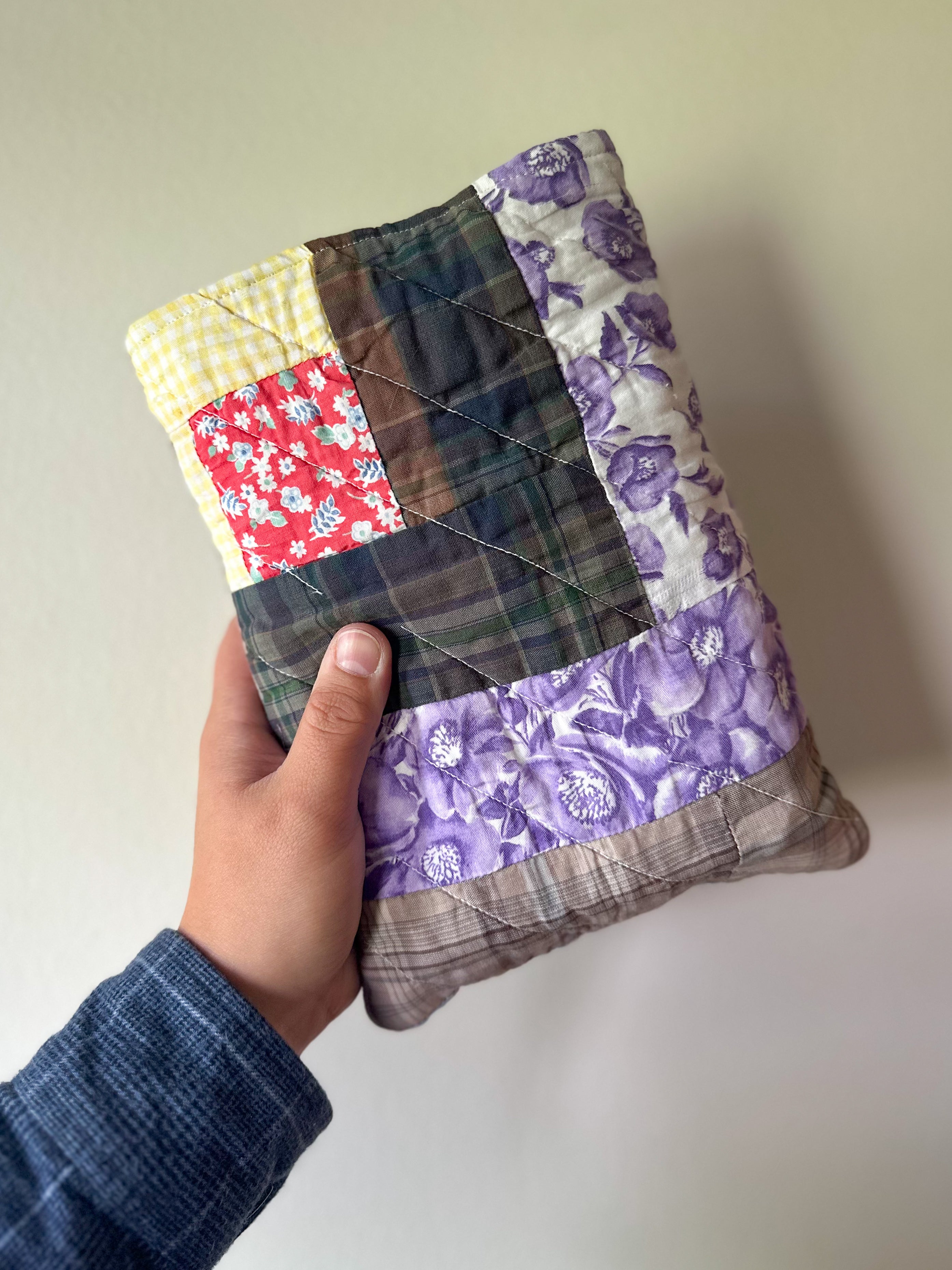 Quilted Book Sleeve