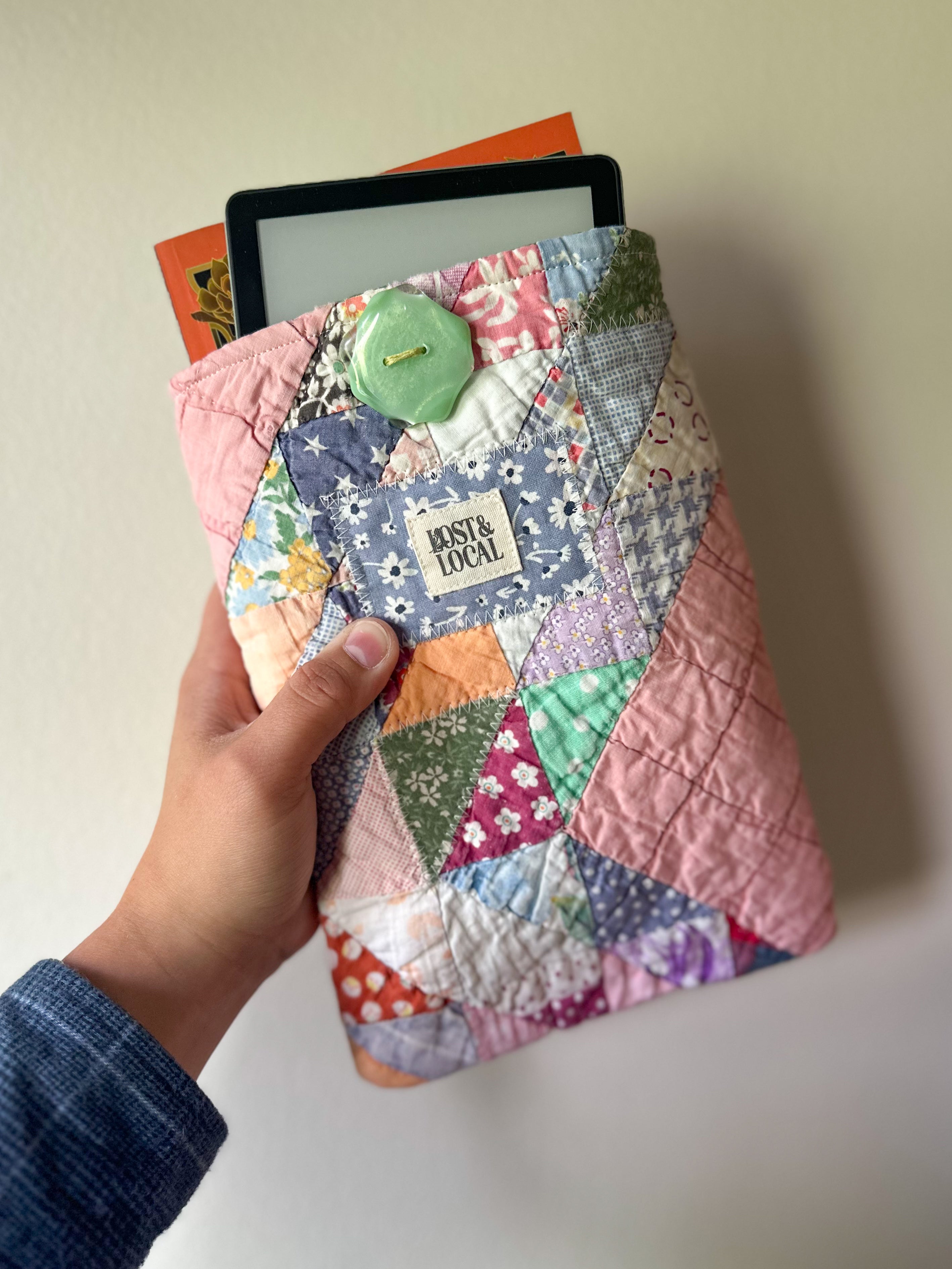 Quilted Book Sleeve
