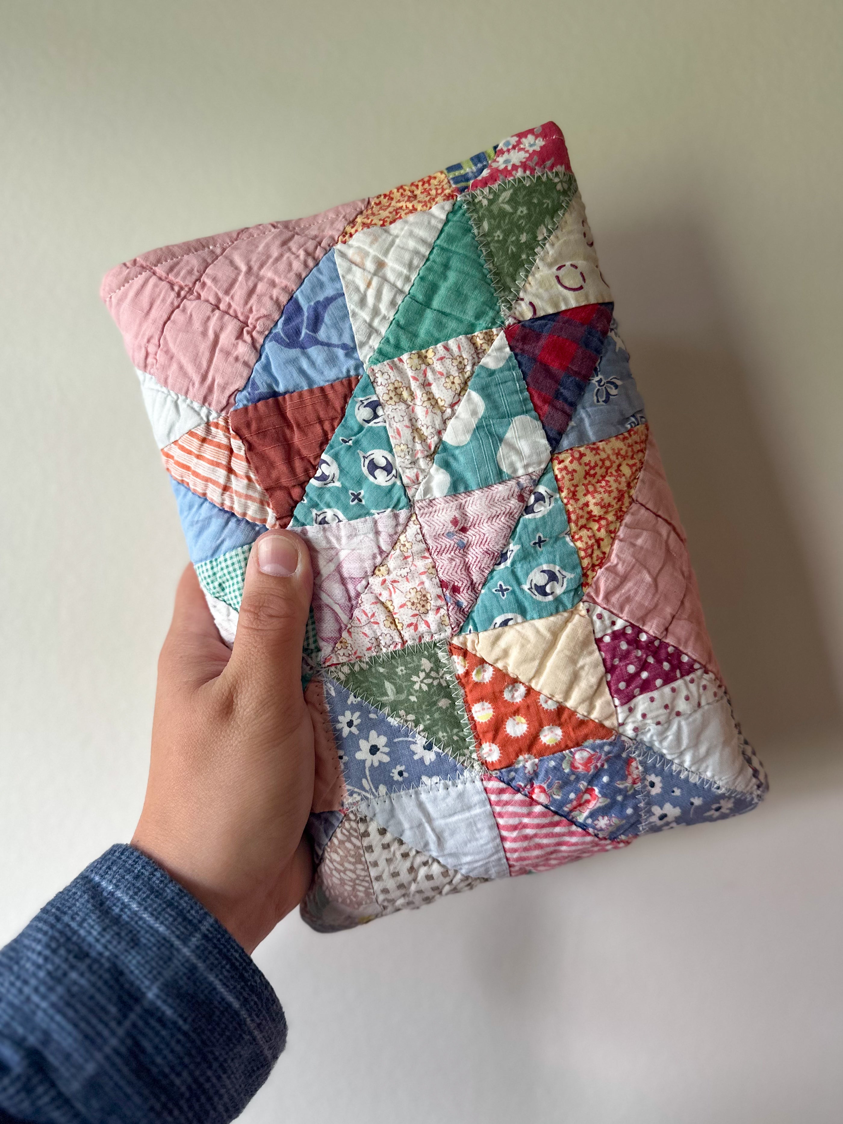 Quilted Book Sleeve