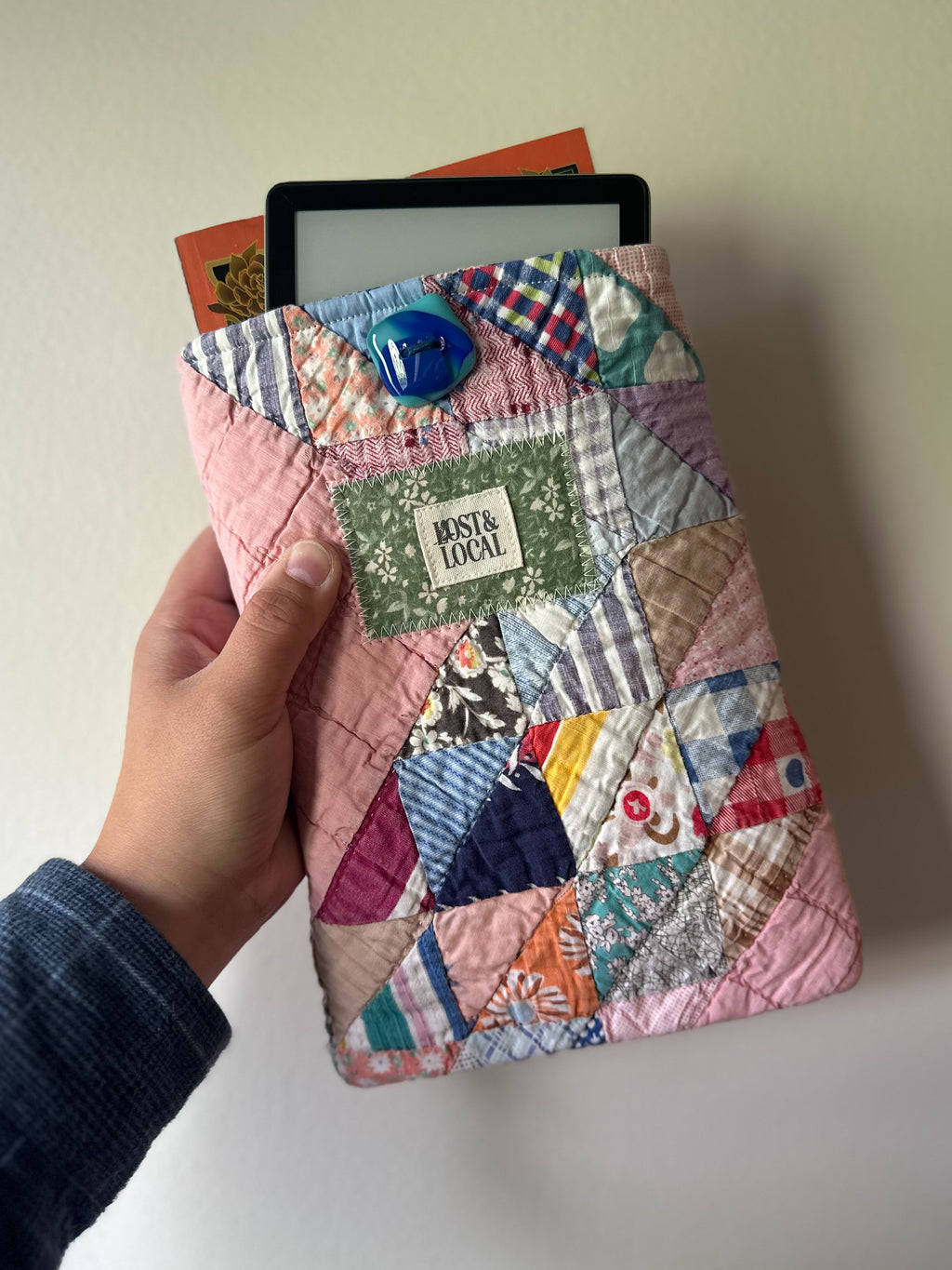 Quilted Book Sleeve
