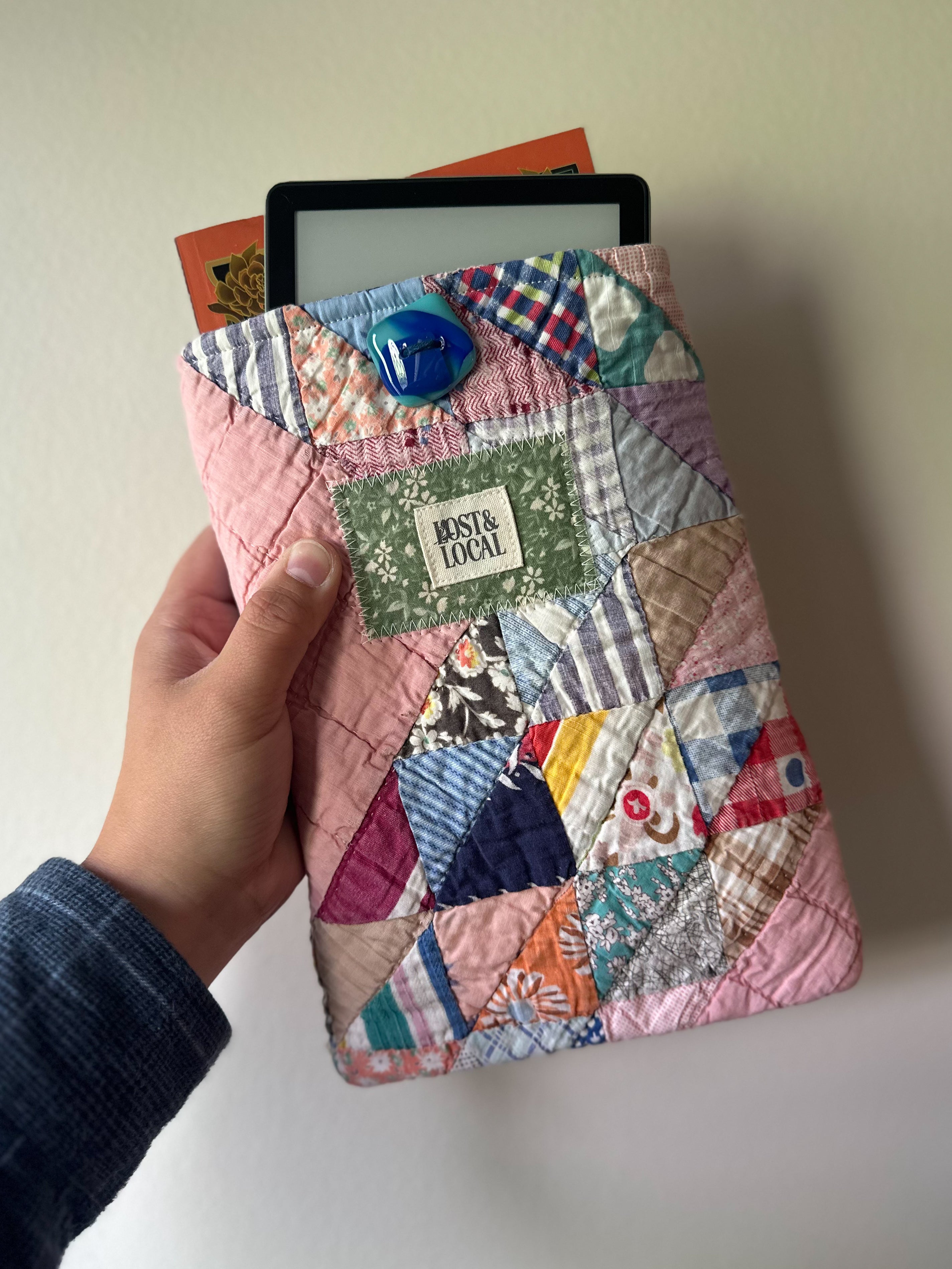 Quilted Book Sleeve