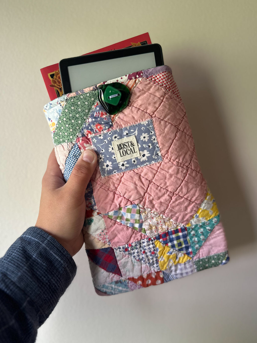 Quilted Book Sleeve