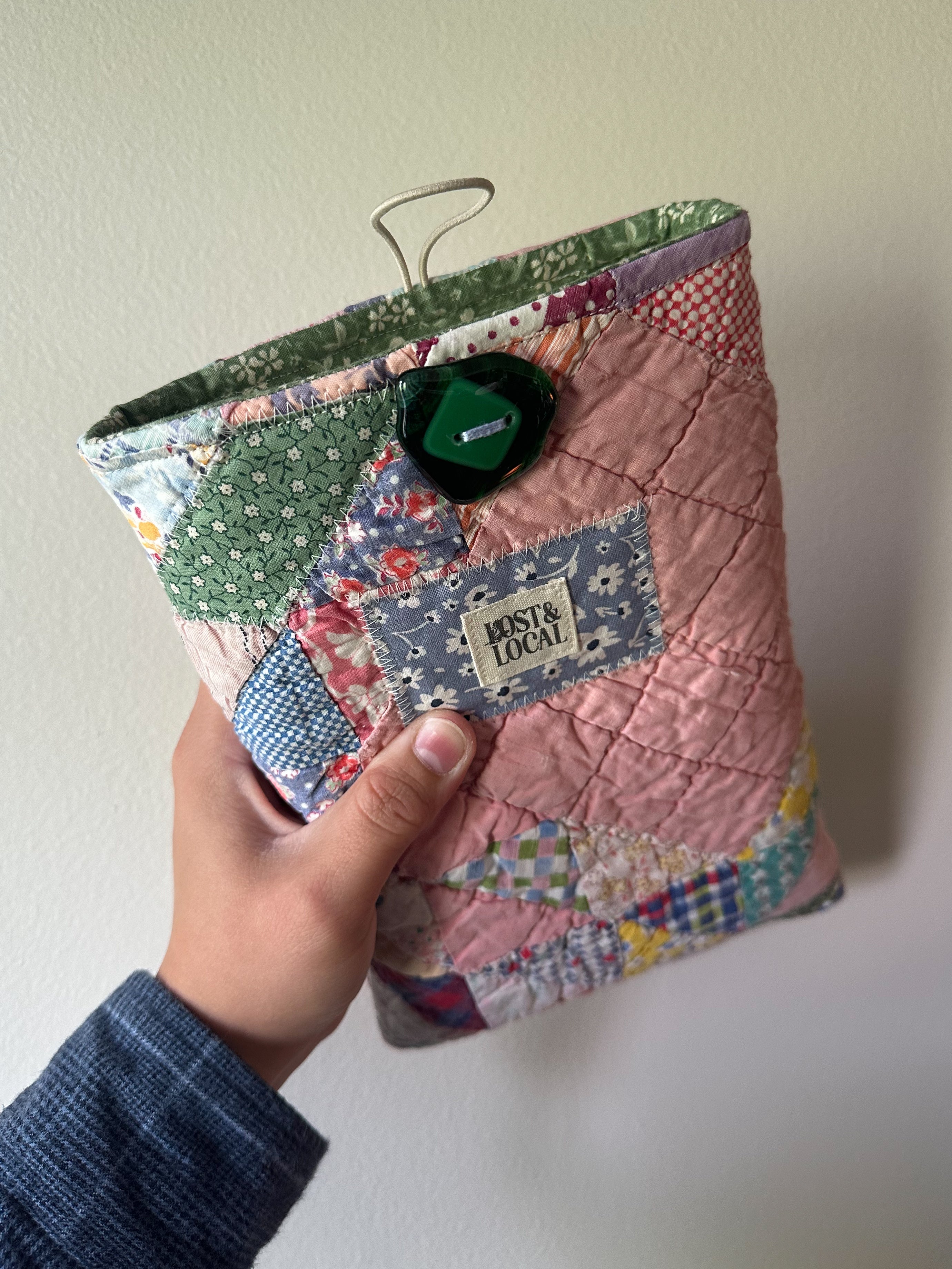 Quilted Book Sleeve