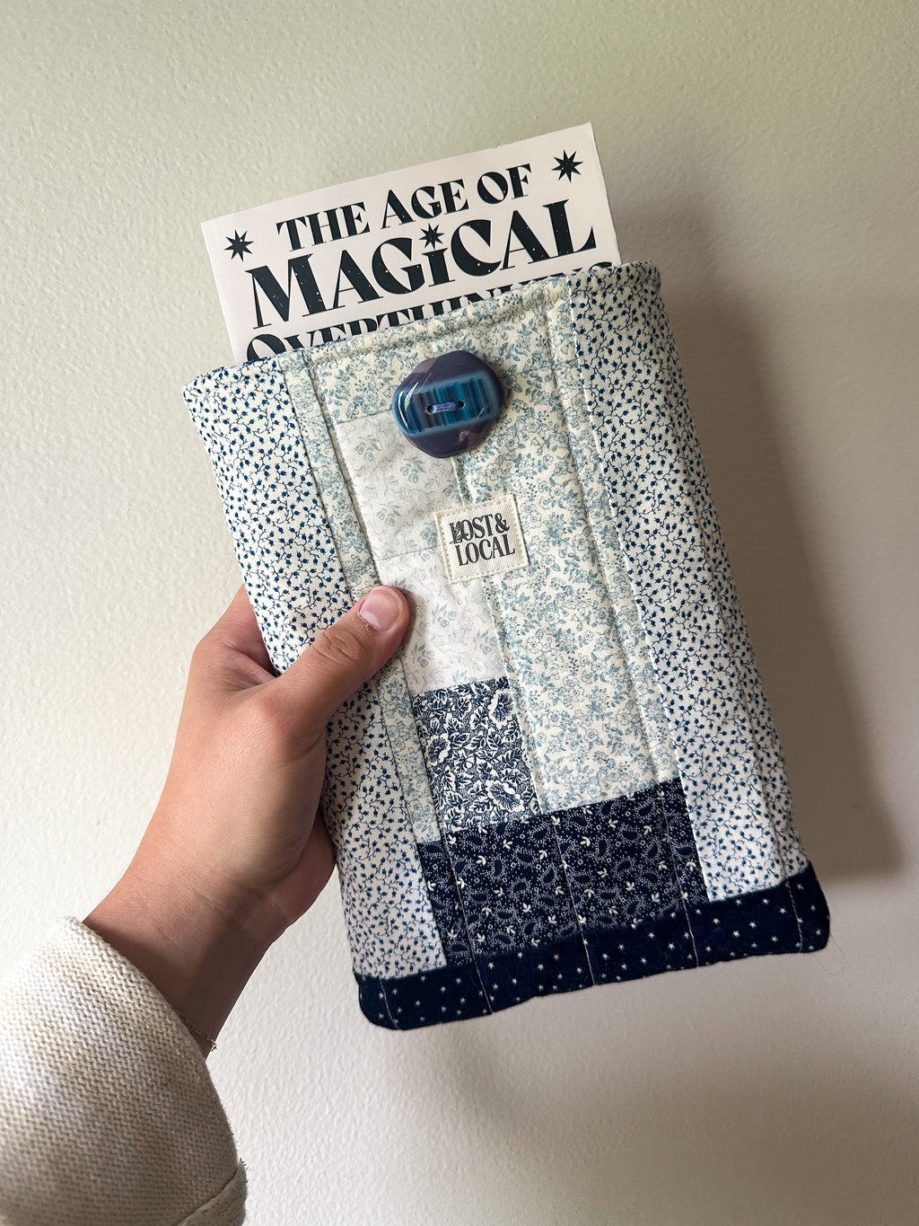 Quilted Book Sleeve