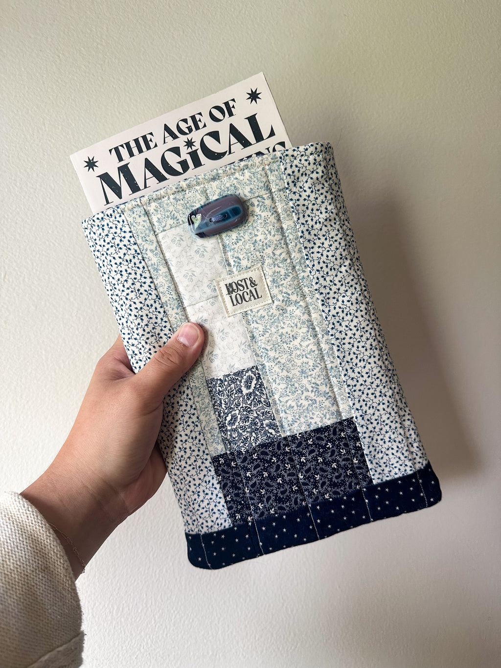 Quilted Book Sleeve