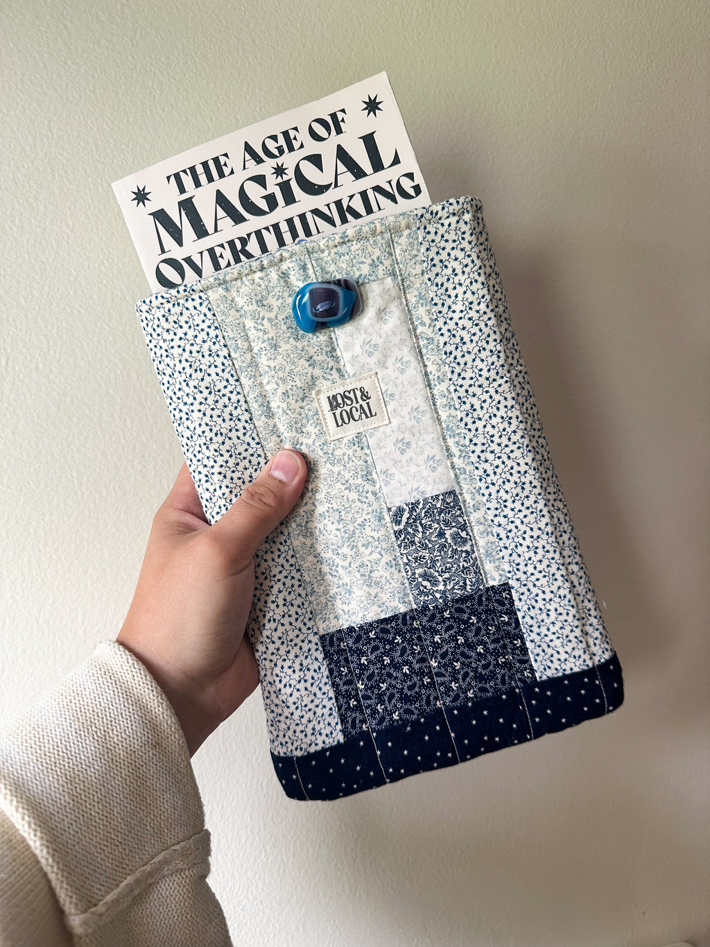 Quilted Book Sleeve