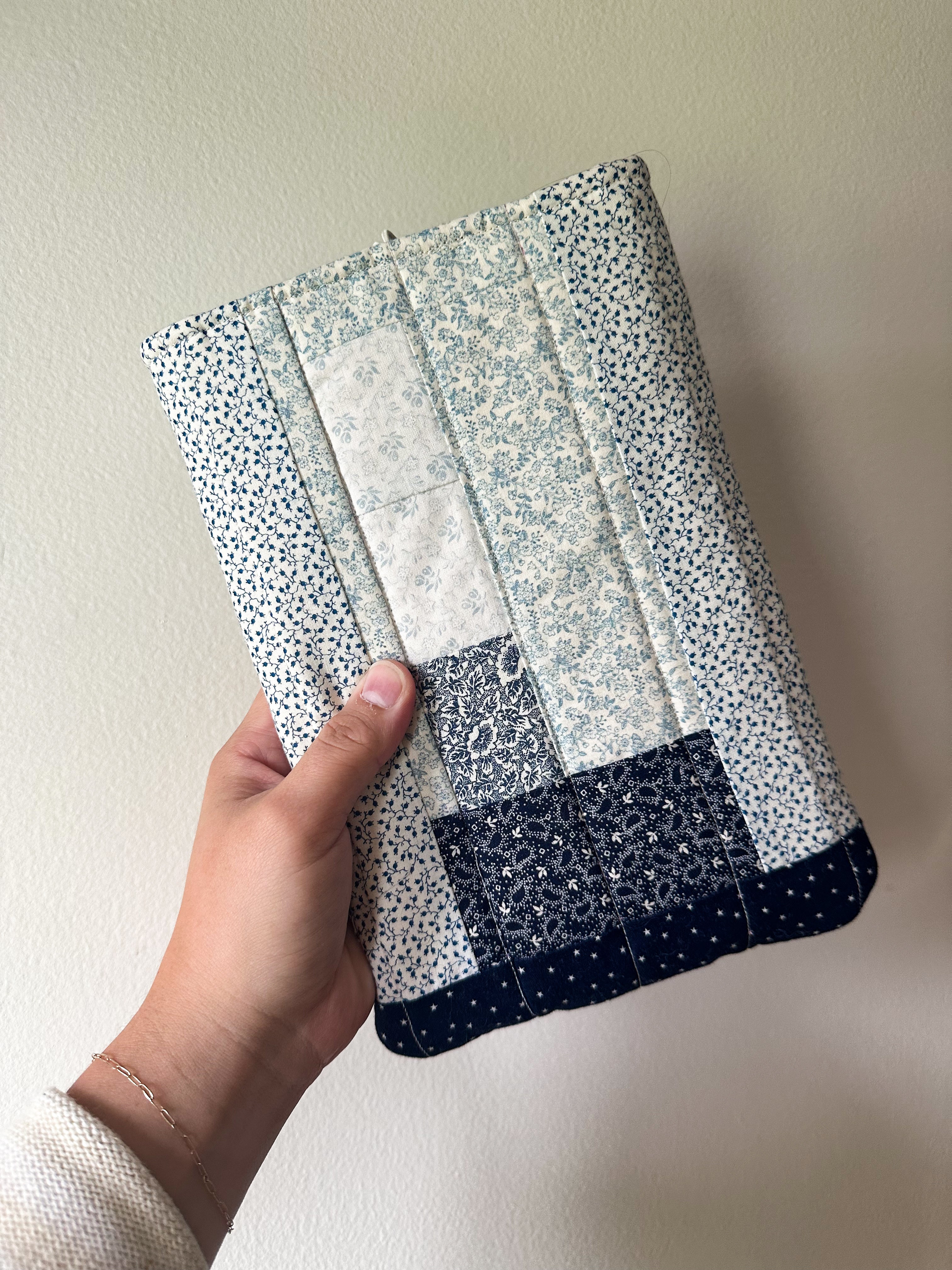 Quilted Book Sleeve