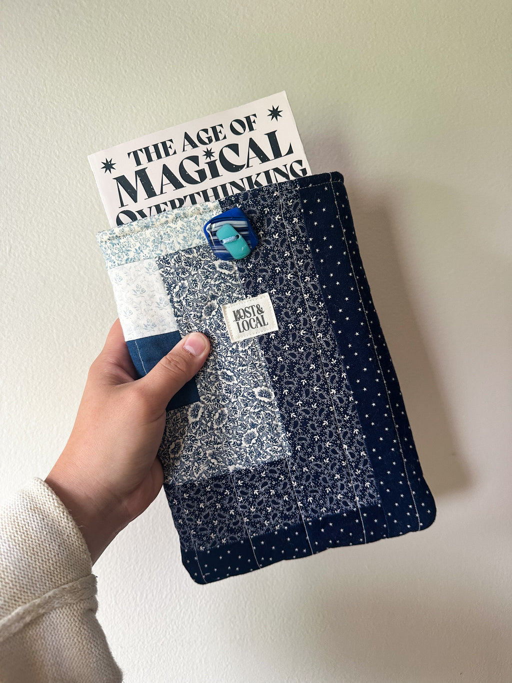 Quilted Book Sleeve
