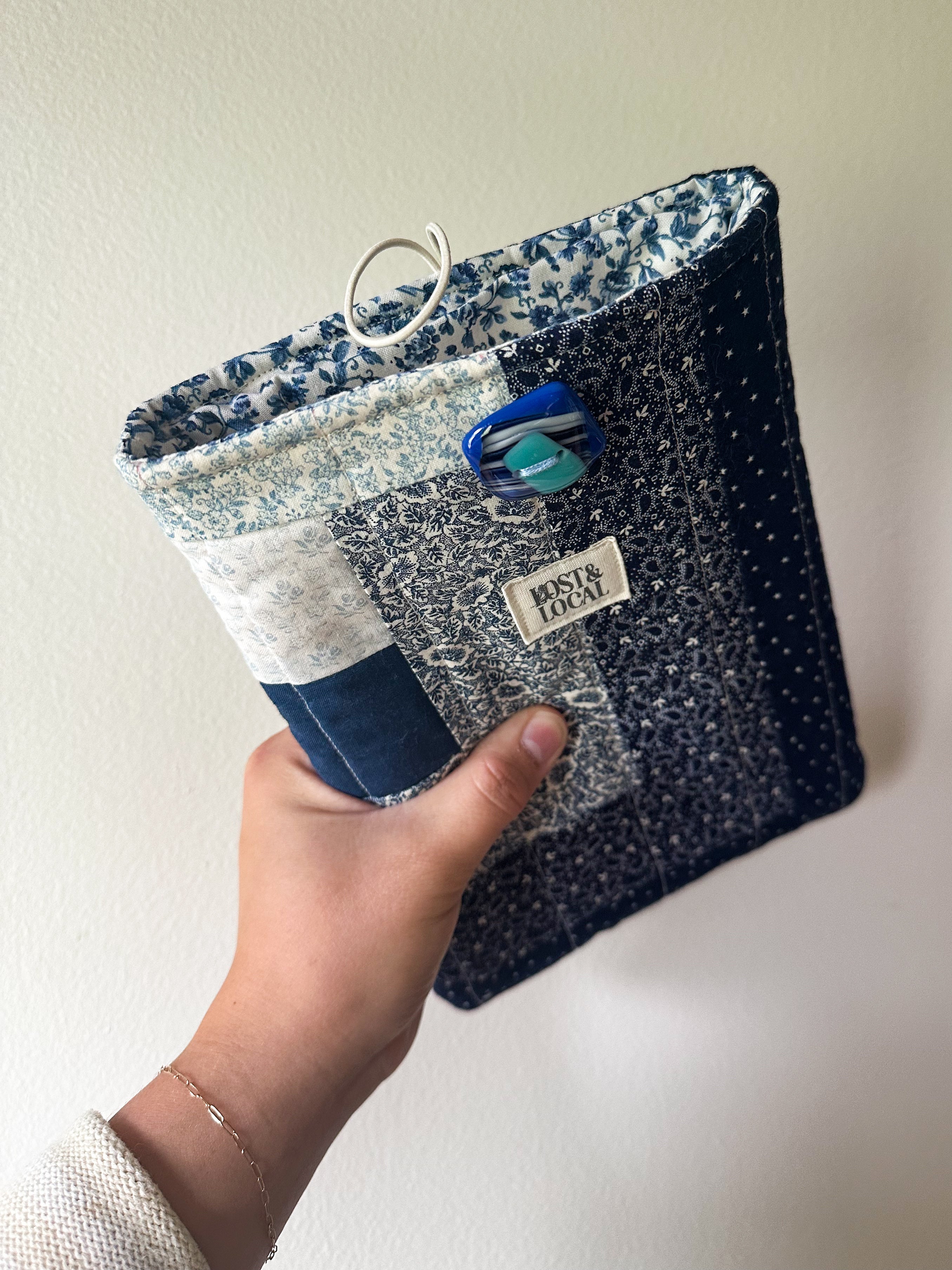 Quilted Book Sleeve