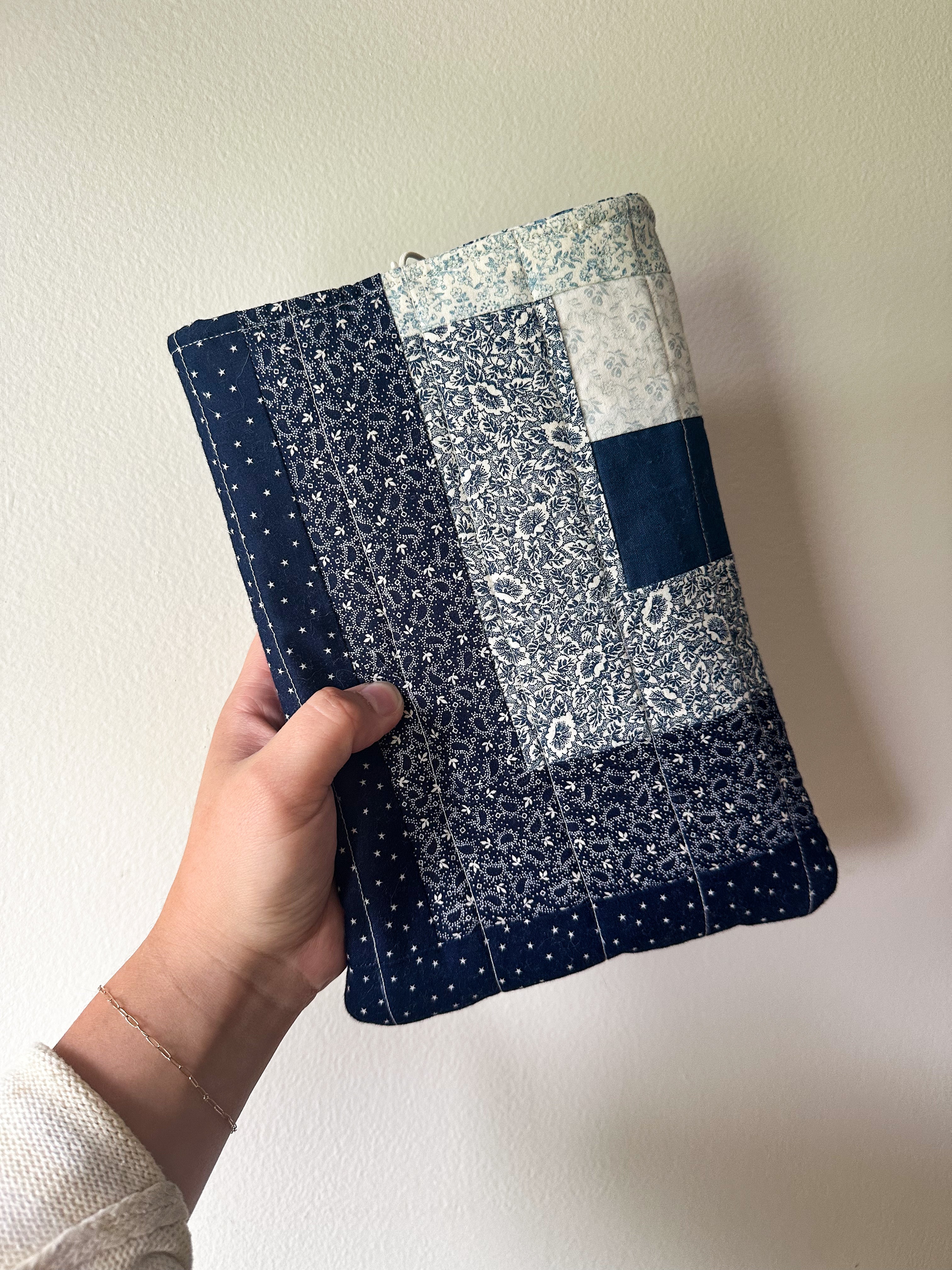 Quilted Book Sleeve