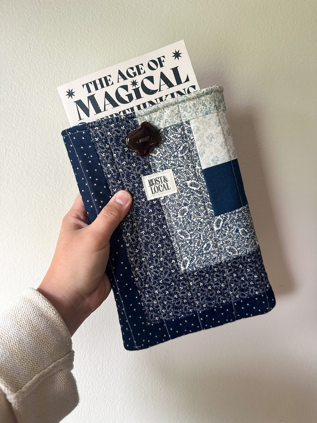 Quilted Book Sleeve